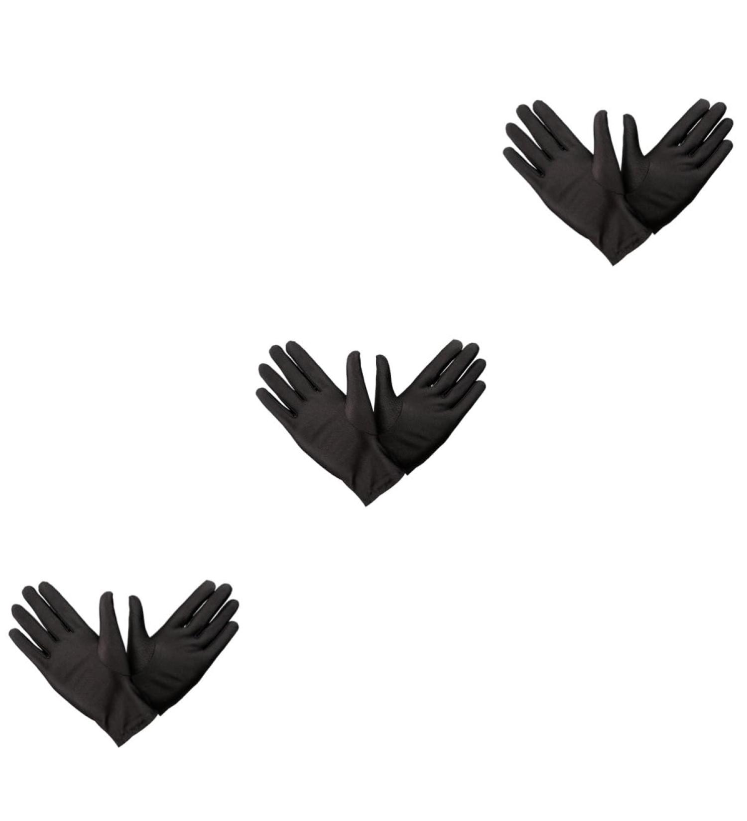 Healeved 9 Pairs Examination Gloves Cotton Gloves for Dry Hands Glove Protective Gloves Cotton Nylon Inspection Gloves Work Travel White Gloves Spring and Summer - Buy Online on GoSupps.com