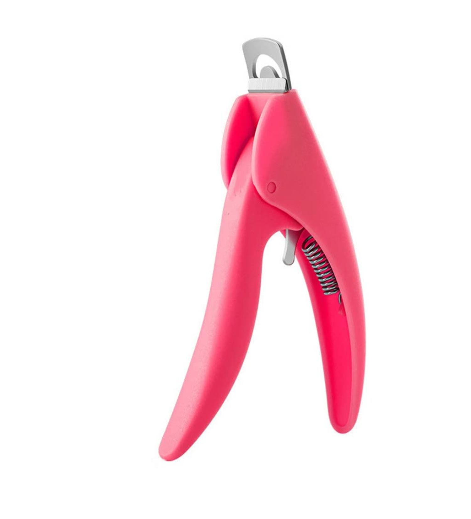 Clipper Trimmer Scissors Round Edge Finger Cutter Nail Manicure Tool Nail Clippers Professional Trimmer(Rose Red) - Buy Online on GoSupps.com