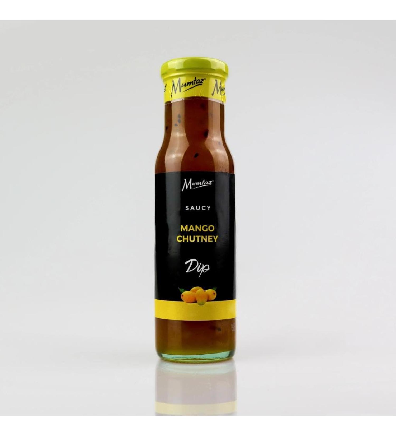 Mumtaz Saucy MANGO Chutney Dip 295g Ideal For Dipping Dressing & Spreading. - Buy Online on GoSupps.com