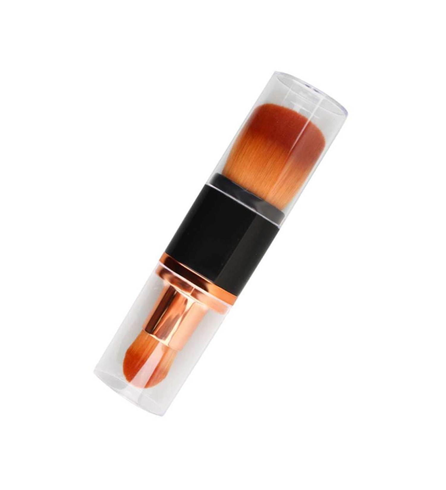 DOITOOL Dual Ended Makeup Brush Foundation Powder Buffer Bronzer Brush Foundation Brush for Liquid Makeup Concealer Brush Powder Brush Professional Makeup Brush Cosmetic Brush Eyes - Buy Online on GoSupps.com
