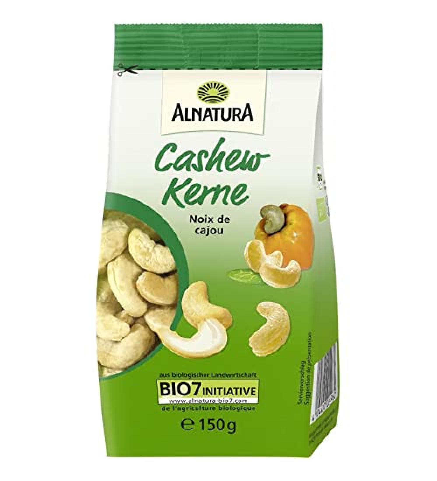ALNATURA Cashew Nuts 150 g Pack of 3 - Buy Online on GoSupps.com