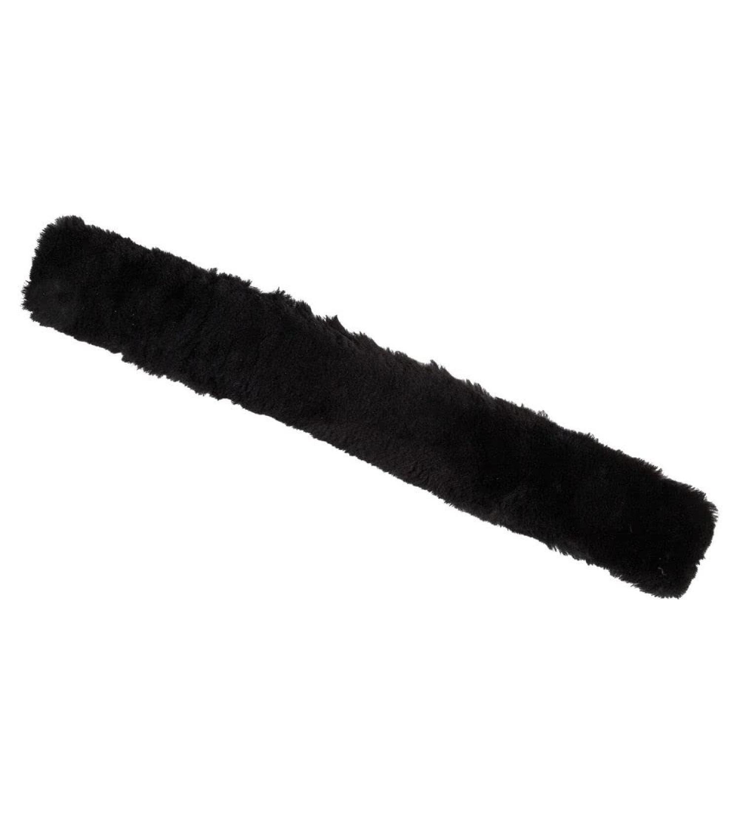 Merino Sheepskin Cover for Dare Cribbing Control Collar - Black | Comfort Rub Mark Prevention & Temperature Regulation | Handcrafted with Dense Wool - Buy Online on GoSupps.com