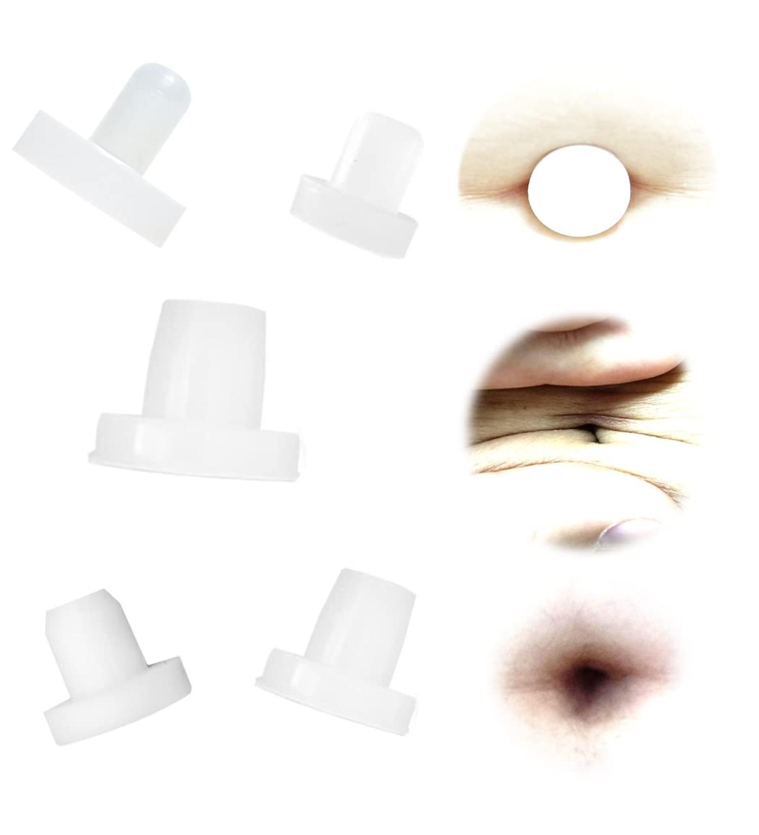 5PCS Belly Button Plug Set for Weight-Reducing Surgery & Post Liposuction - Silicone Shaper for Umbilical Hernia Repair - Buy Online on GoSupps.com