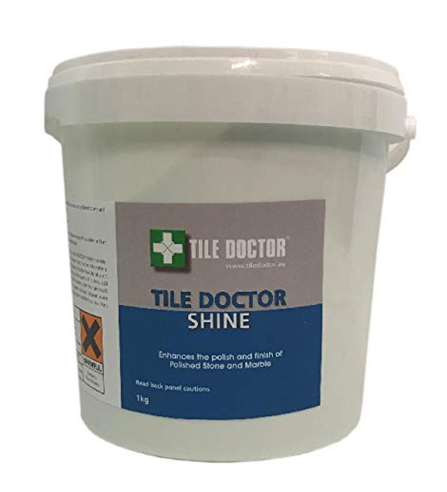 Tile Doctor High Shine Crystallising Powder Provides A Very High Shine to granite Limestone Marble Slate & Travertine - Buy Online on GoSupps.com
