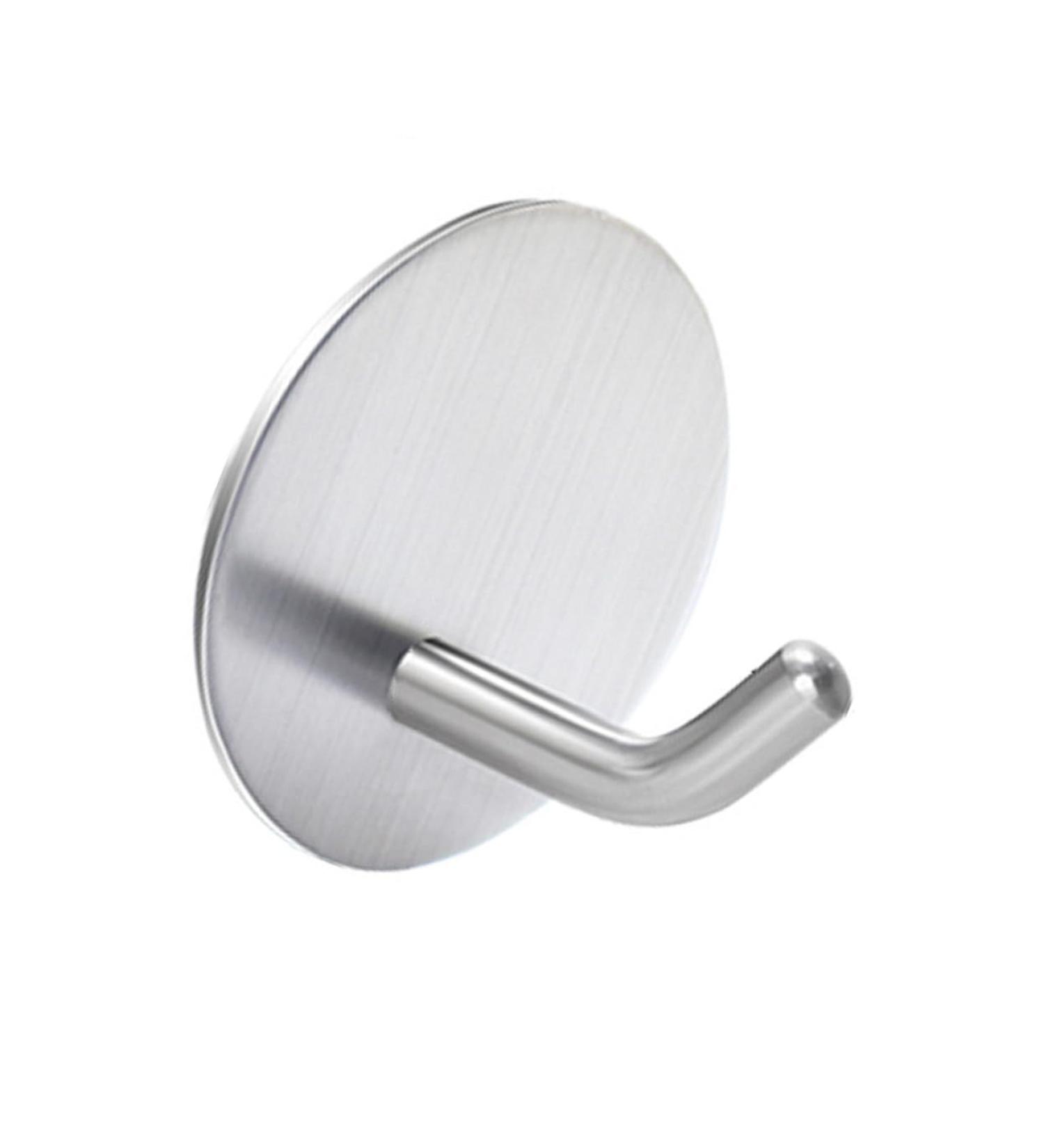 Alipis 5pcs Hook Wall Hanging Keyboard Slider Brackets Hangers for Bathroom Coat Hanger Stainless Steel - Buy Online on GoSupps.com
