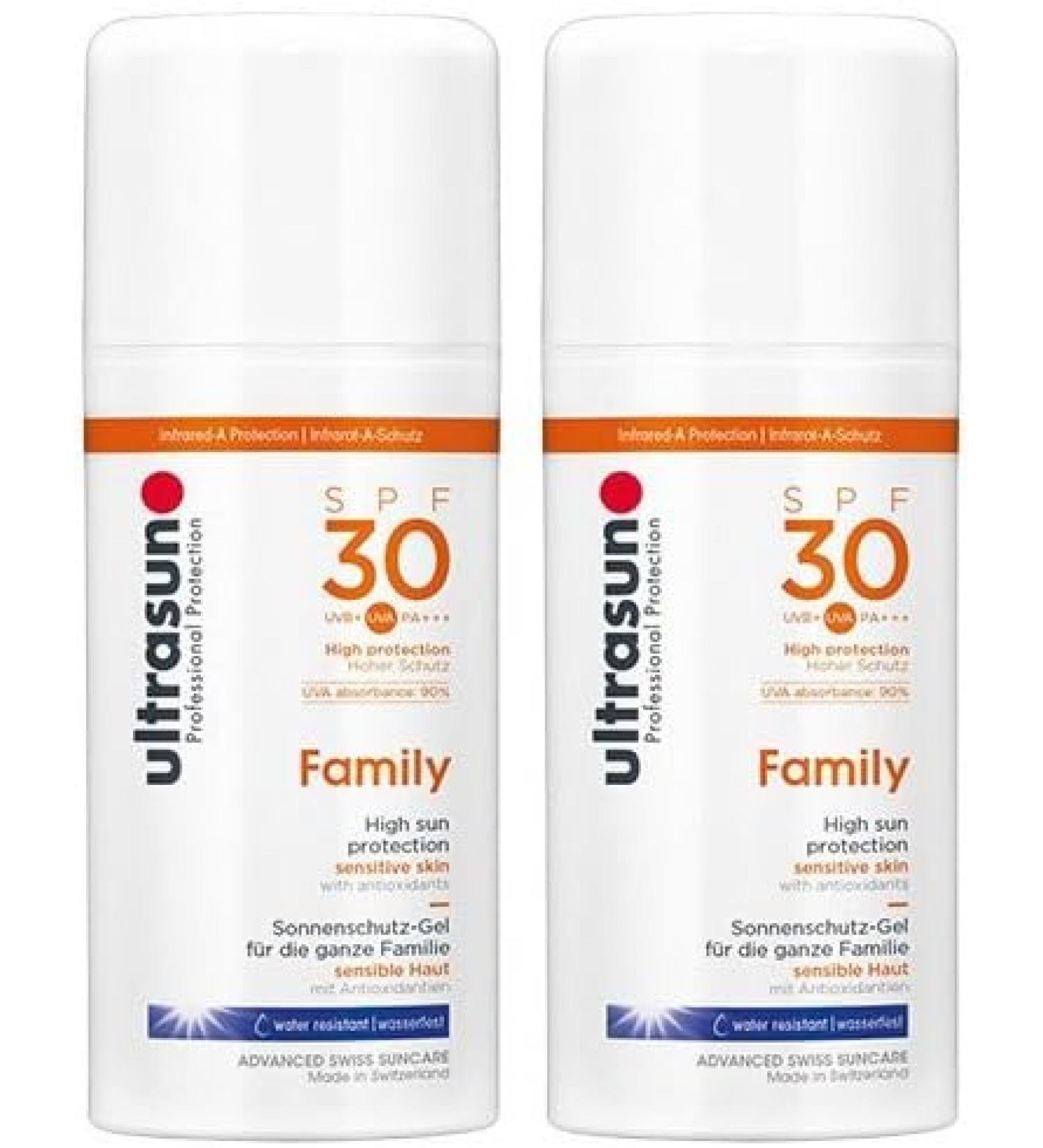 UltraSun DOUBLE Super Sensitive Family SPF 30 100ml