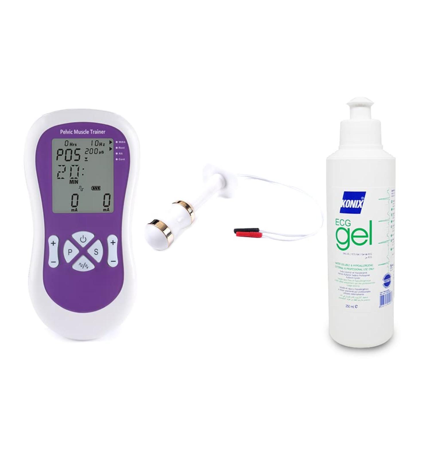 Med Italia Pelvytone Pelvic Electrostimulator Kit with V2STW Vaginal Probe & Gel - Enhance Wellness | International Shipping - Buy Online on GoSupps.com