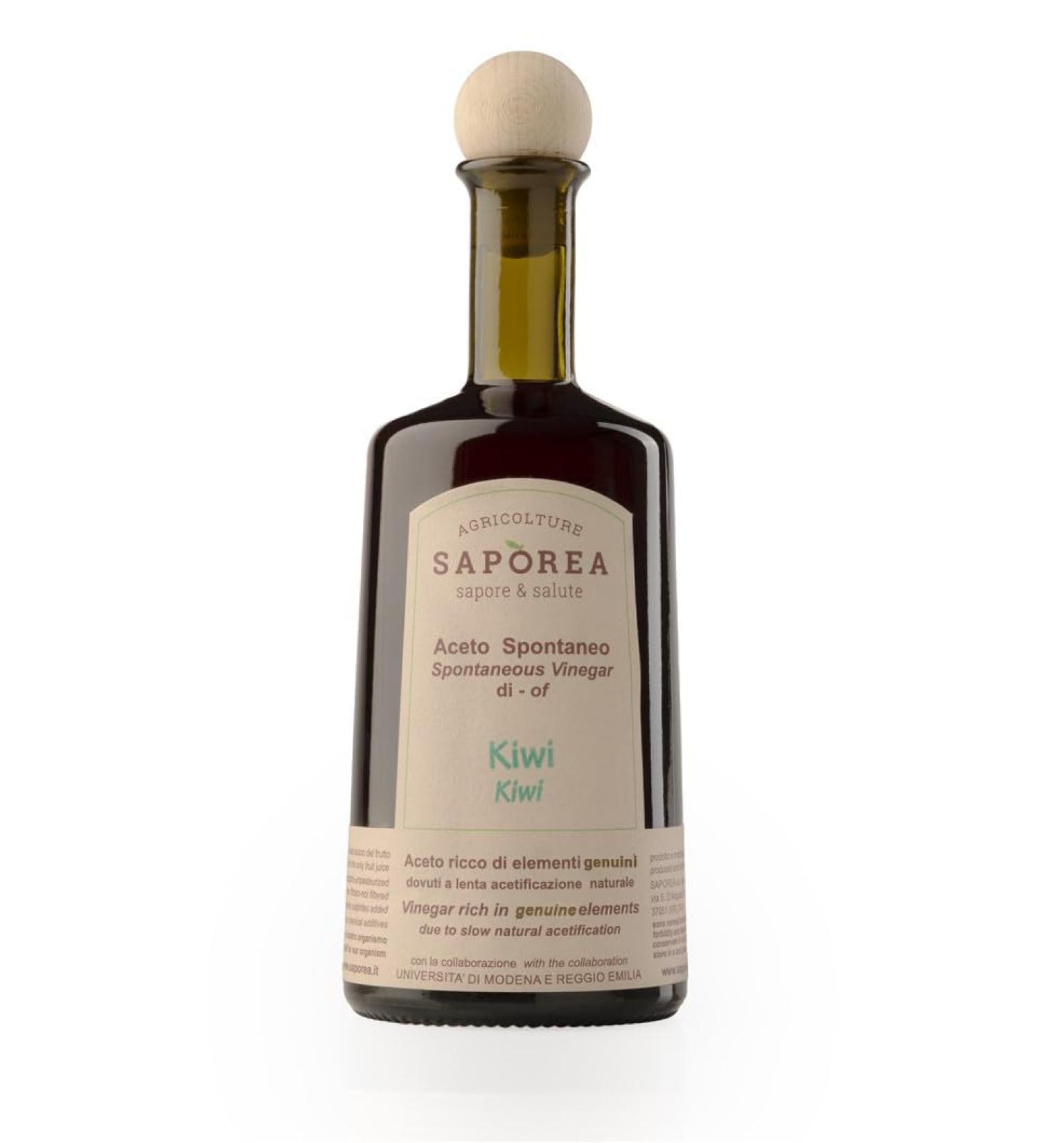 Organic kiwi vinegar obtained by slow natural acetification from Gonden Soreli kiwi juice unpasteurized n - Buy Online on GoSupps.com