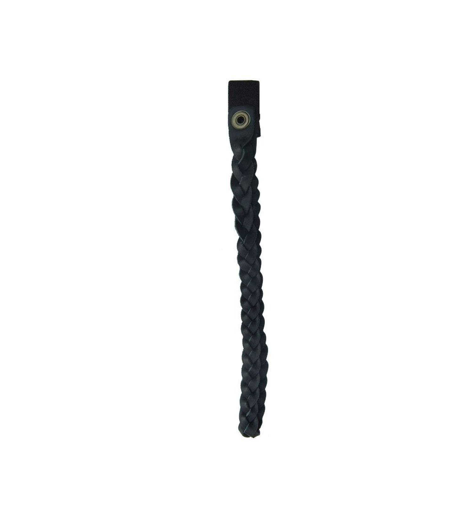 Wrist Loop for Walking Sticks (Black Leather)