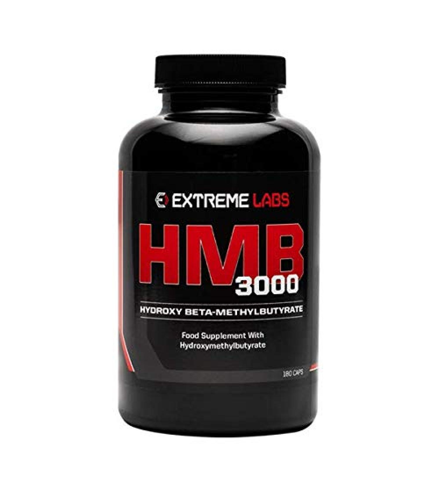 Extreme Labs HMB 3000-180 Caps - Test Booster - Buy Online on GoSupps.com