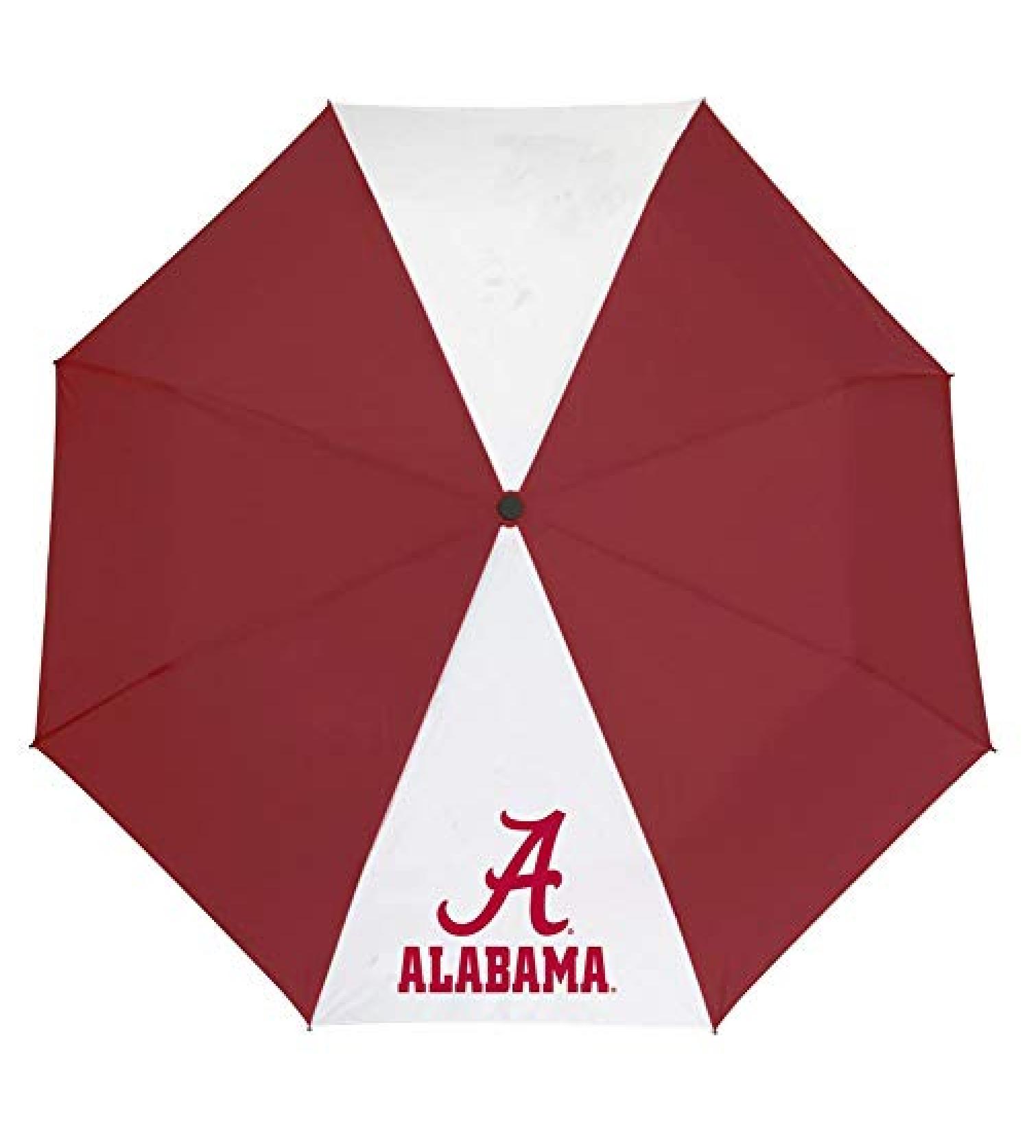 Alabama Crimson Tide Bama Auto Open Folding Umbrella - 42 Storm Duds - Buy Online on GoSupps.com