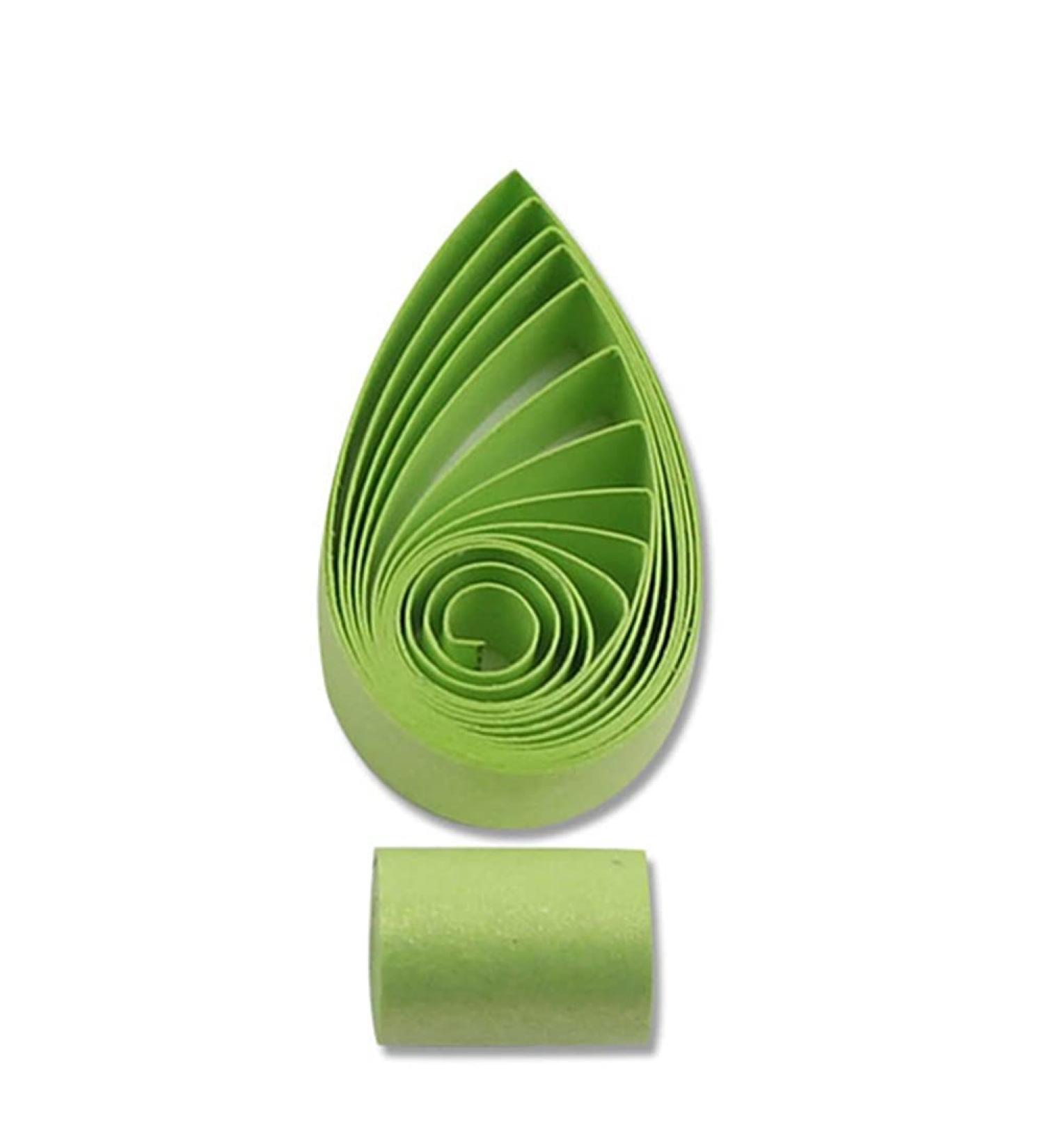 Gold Metallic Paper Quilling Strips 5mm - DIY Origami & Paper Filigree Strips (Green) - Buy Online on GoSupps.com