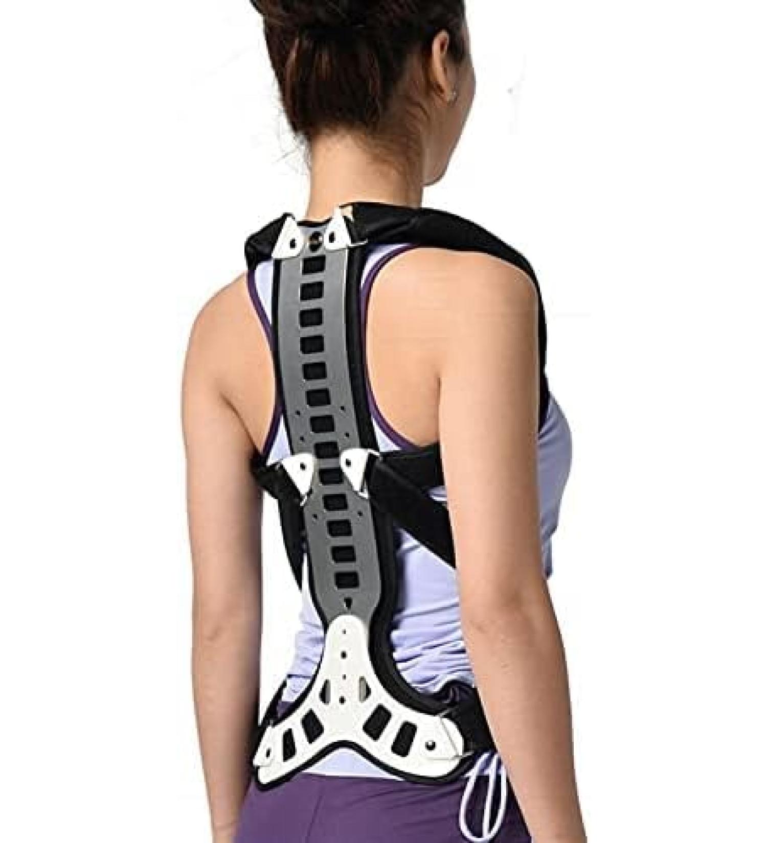 Kyphosis Corrector Brace Adjustable Back Posture Corrector Upper Back Support For Men Women For Kyphosis Hunch Relief And Hunchback Or Lordosis Spine Treatment XL Code Uptodate33 - Buy Online on GoSupps.com