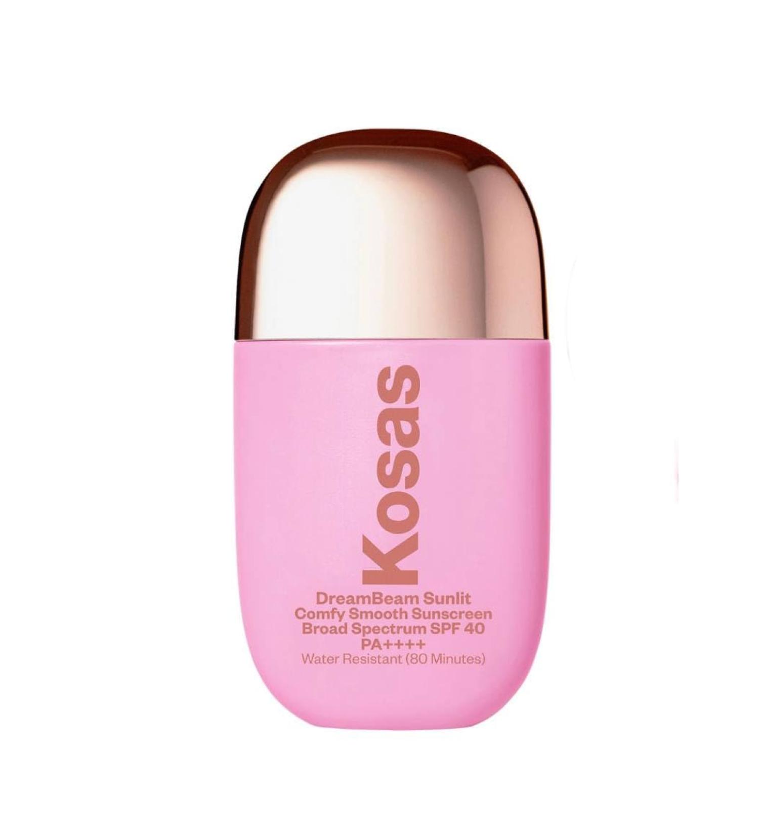 Kosas DreamBeam SPF 40 PA++++ Mineral Sunscreen - Sunlit (Golden Glow)