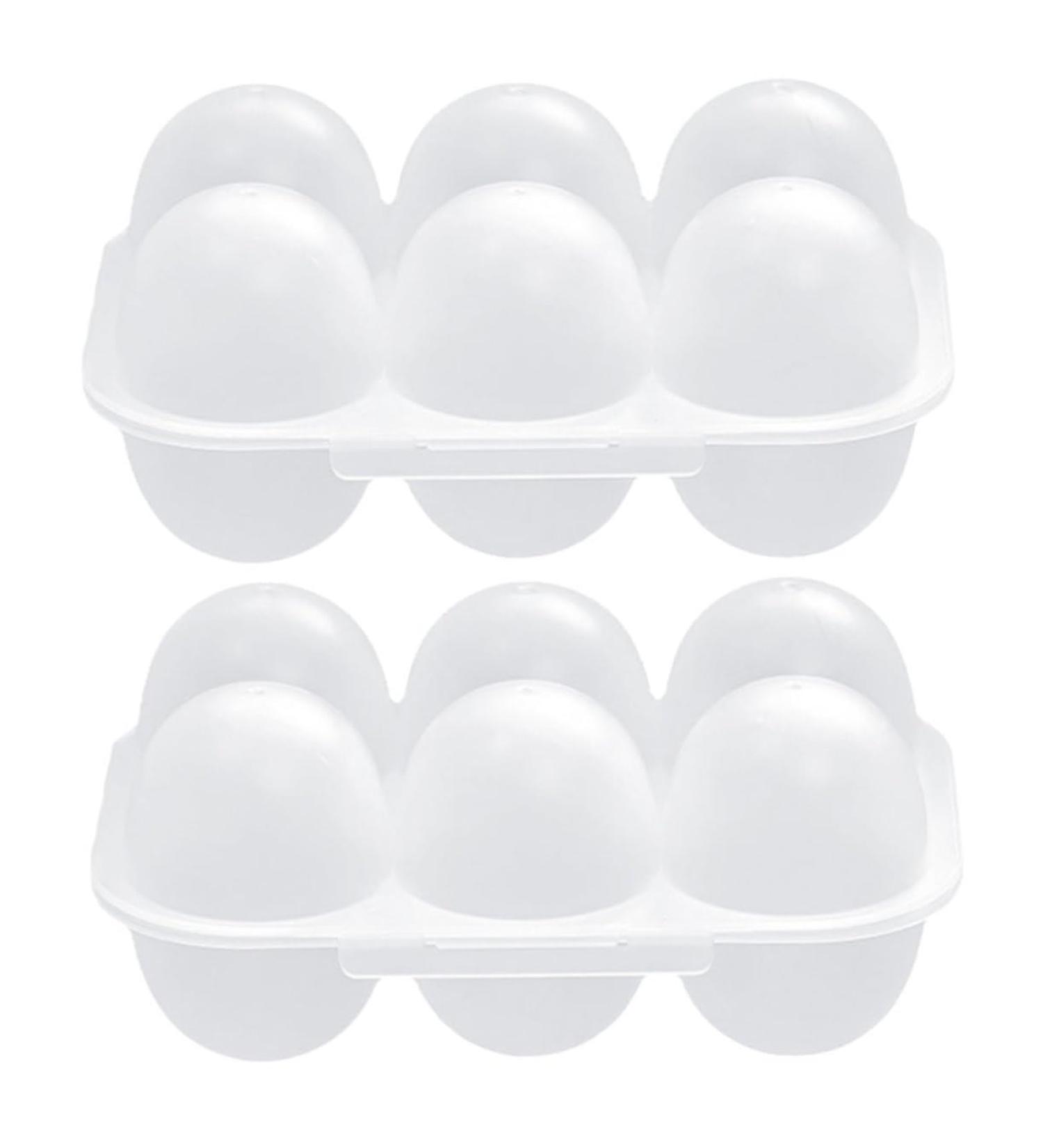 Alipis 2pcs Egg Storage Box Eggs Fridge Deviled Egg Tray Kitchen Egg Container - Trash Can - Buy Online on GoSupps.com
