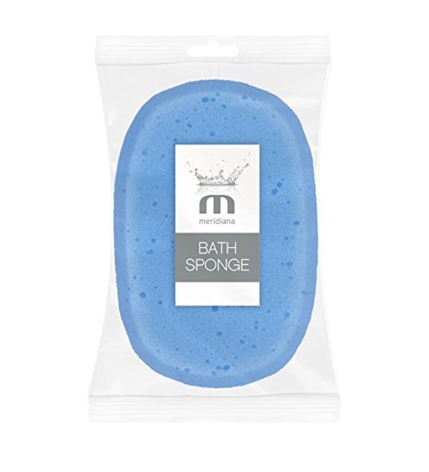 Meridiana Oblong Bath Sponge - 1 Count (Color May Vary) | Pack of 1 - Buy Online on GoSupps.com