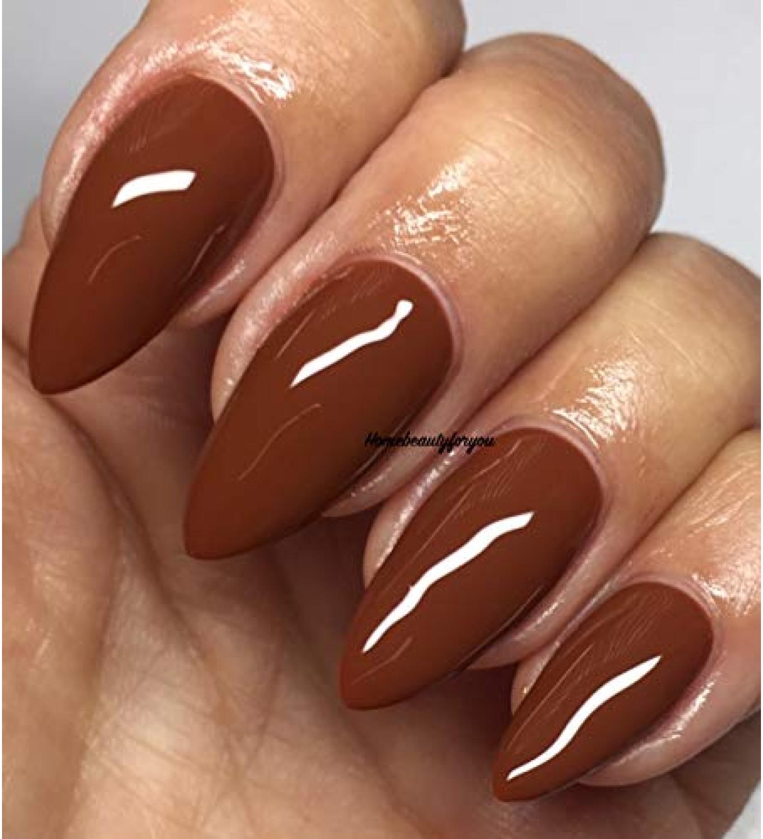 Bluesky AUTUMN WINTER FALL Collection Choose Your Nail Gel From Collection Nail Gel Polish UV LED Soak Off (FW05 HAZELNUT BROWN)