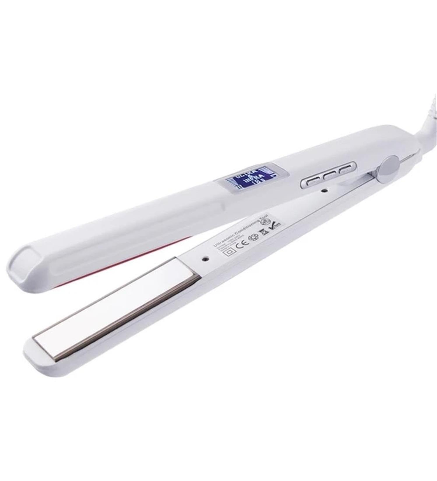Infrared Hair Care Iron - Cold Iron Treatment for Damaged Hair | Stylish Recovery Tool (White - Buy Online on GoSupps.com