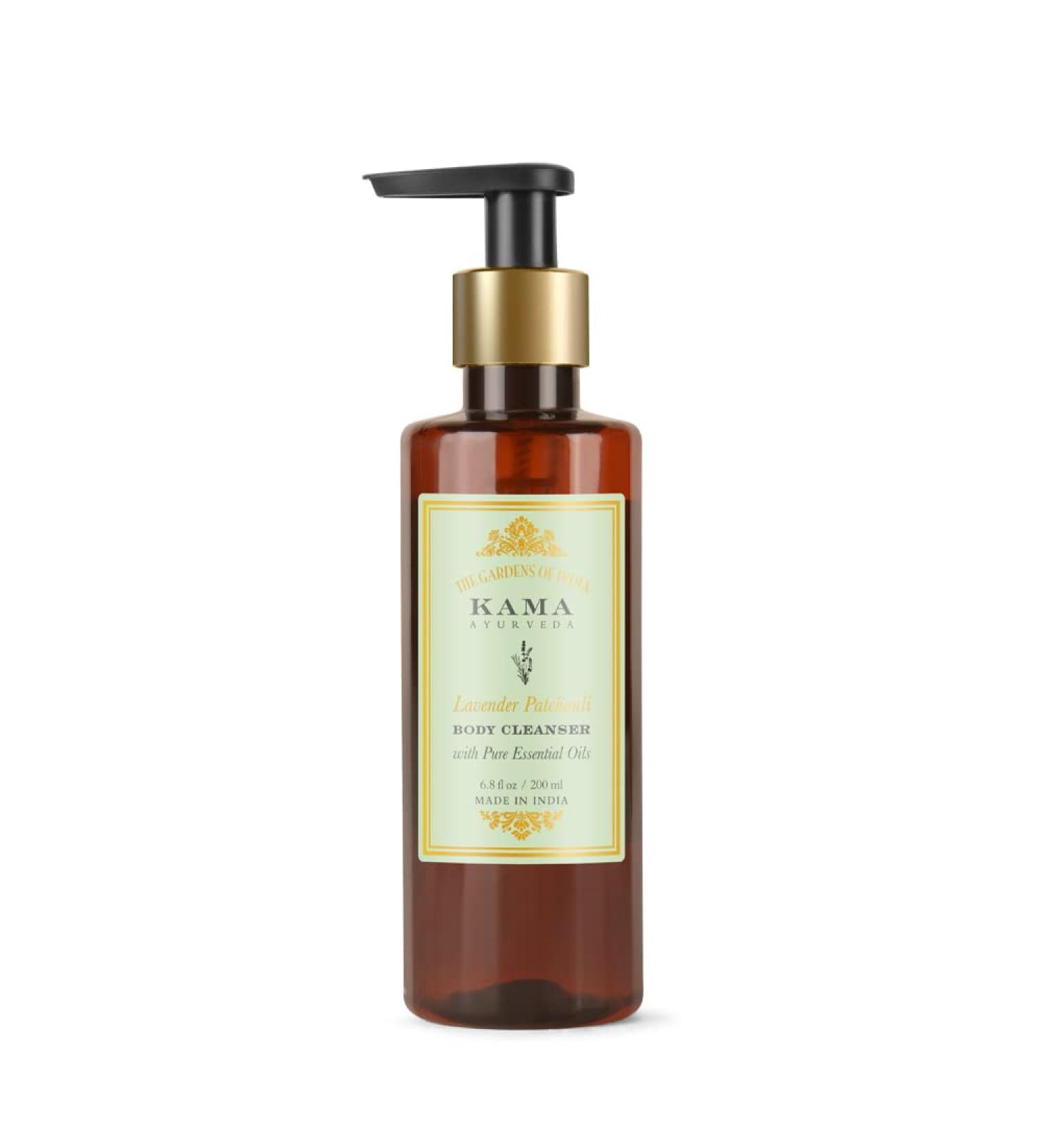 Kama Ayurveda Lavender Patchouli Body Cleanser wit
