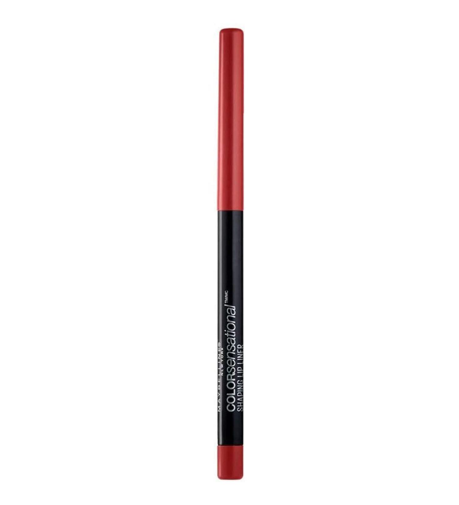 Maybelline New York Color Sensational Shaping Lip Liner 90 Brick Red - 5g - 1 Count | Long-Lasting Lip Liner - Buy Online on GoSupps.com