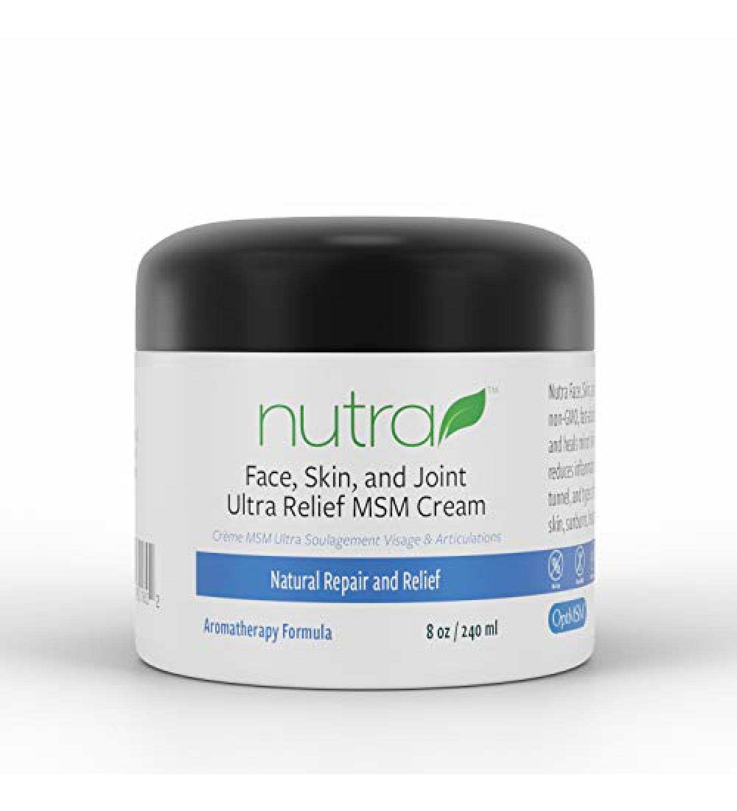 Face Skin & Joint Ultra Relief Cream - Nutra Health 8 oz (240ml) - International Shipping Available - Buy Online on GoSupps.com