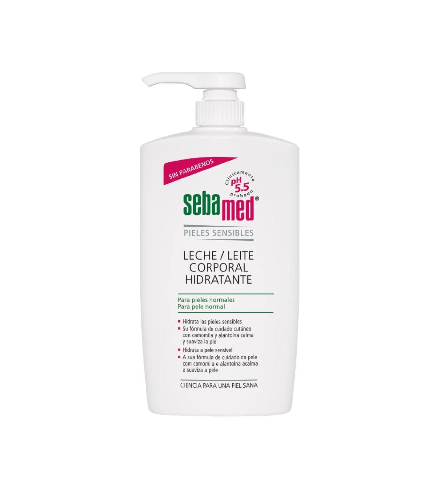Sebamed Leche Corporal 750 ml - Moisturizing Body Lotion for All Skin Types | Buy Online & Ship Internationally - Buy Online on GoSupps.com