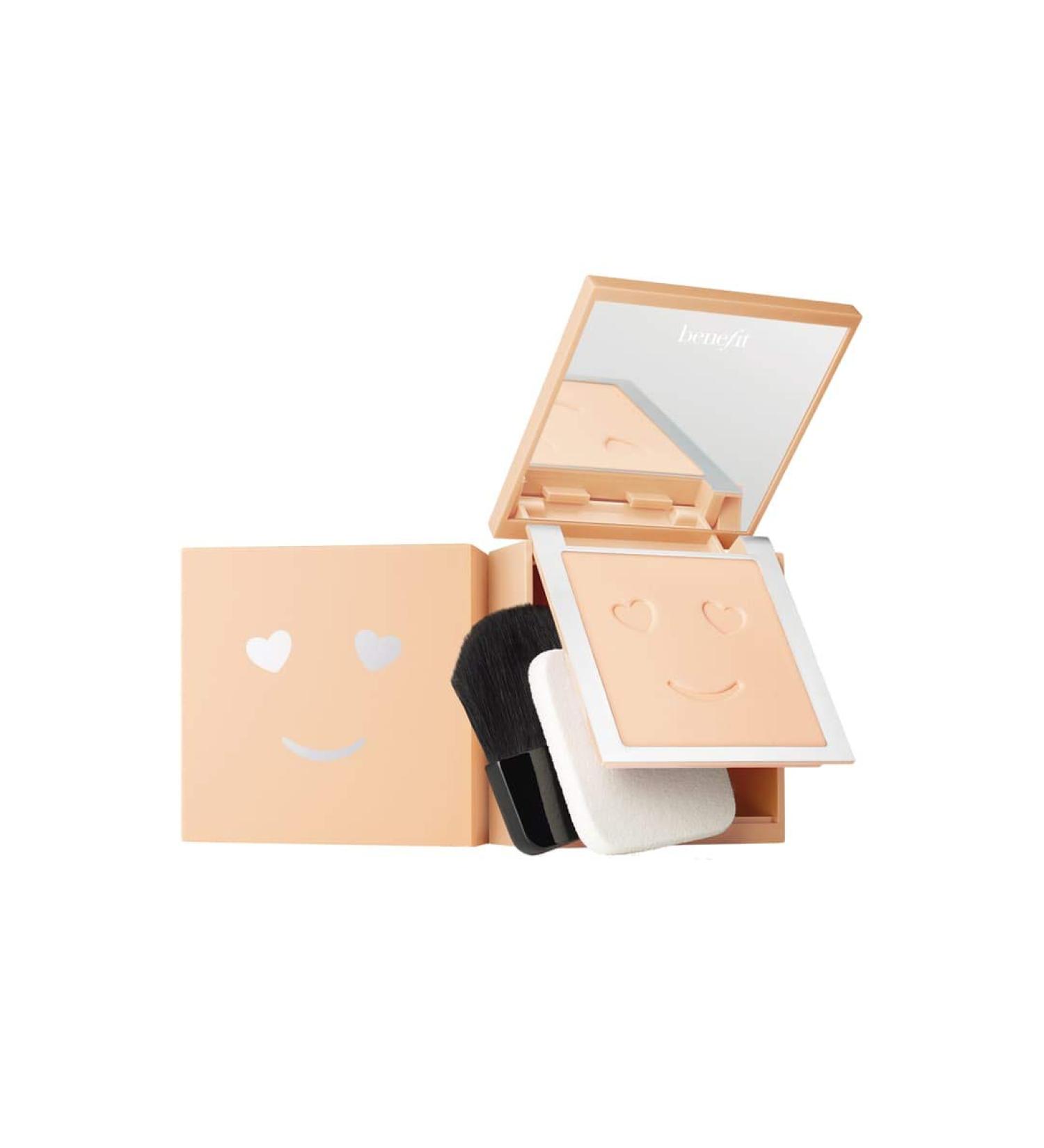 Benefit Cosmetics Hello Happy Velvet Powder Foundation Shade 1 Fair Cool - Lightweight Coverage for a Flawless Finish - Buy Online on GoSupps.com