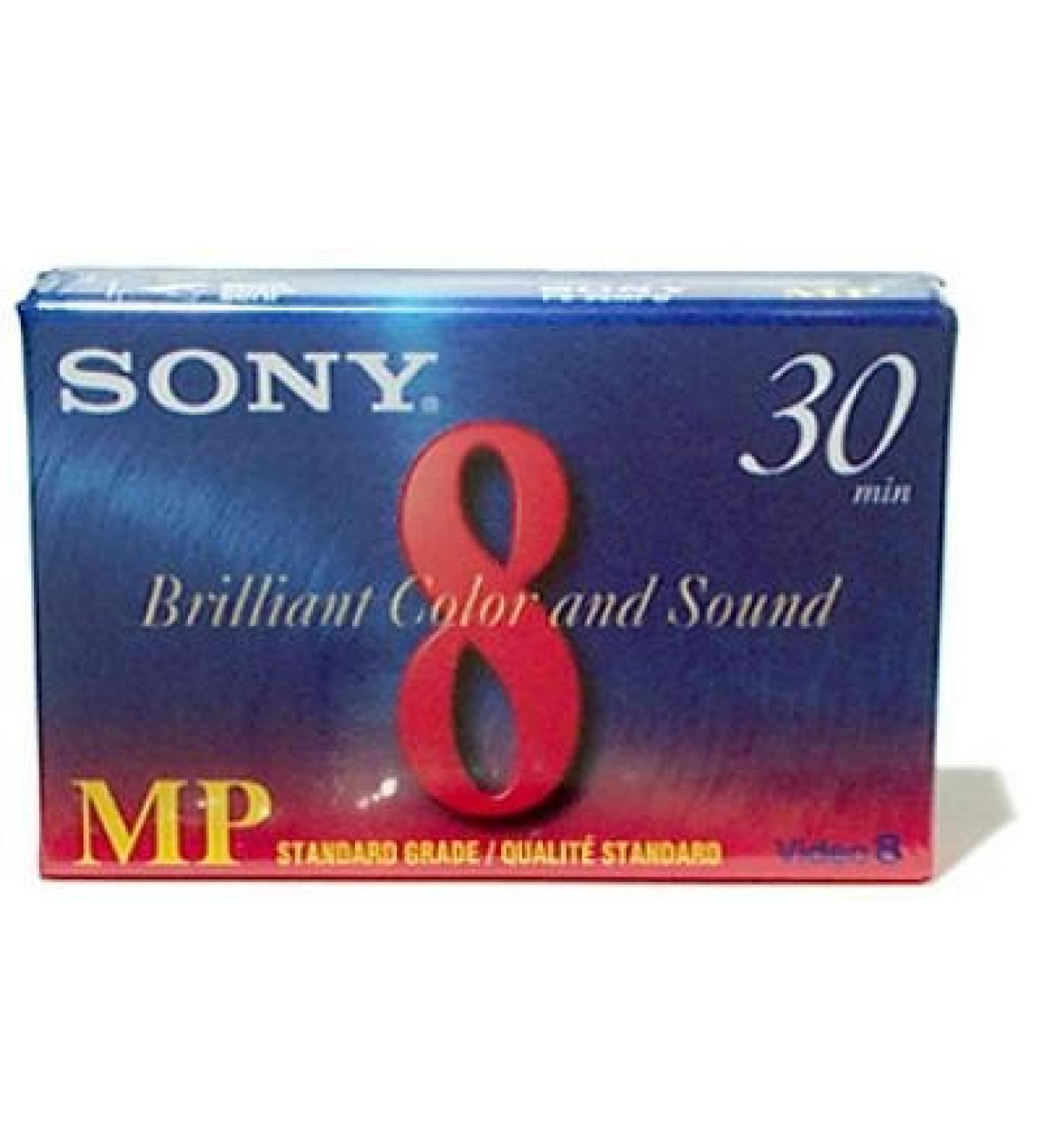 Sony Video 8 Standard Grade Metal Particle Video Cassette