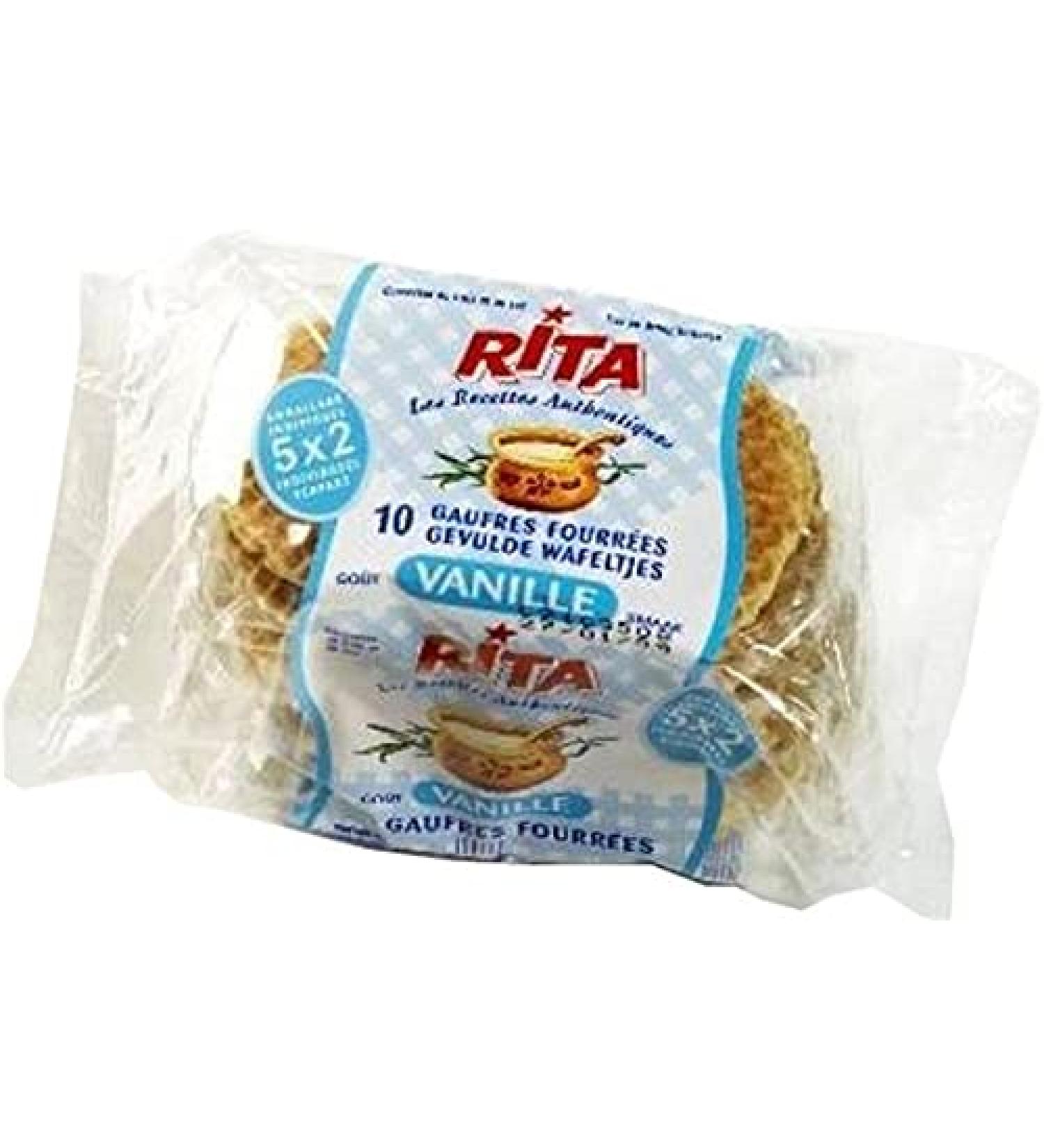 Rita Vanilla Waffles 300 g Pack of 4 - Buy Online on GoSupps.com