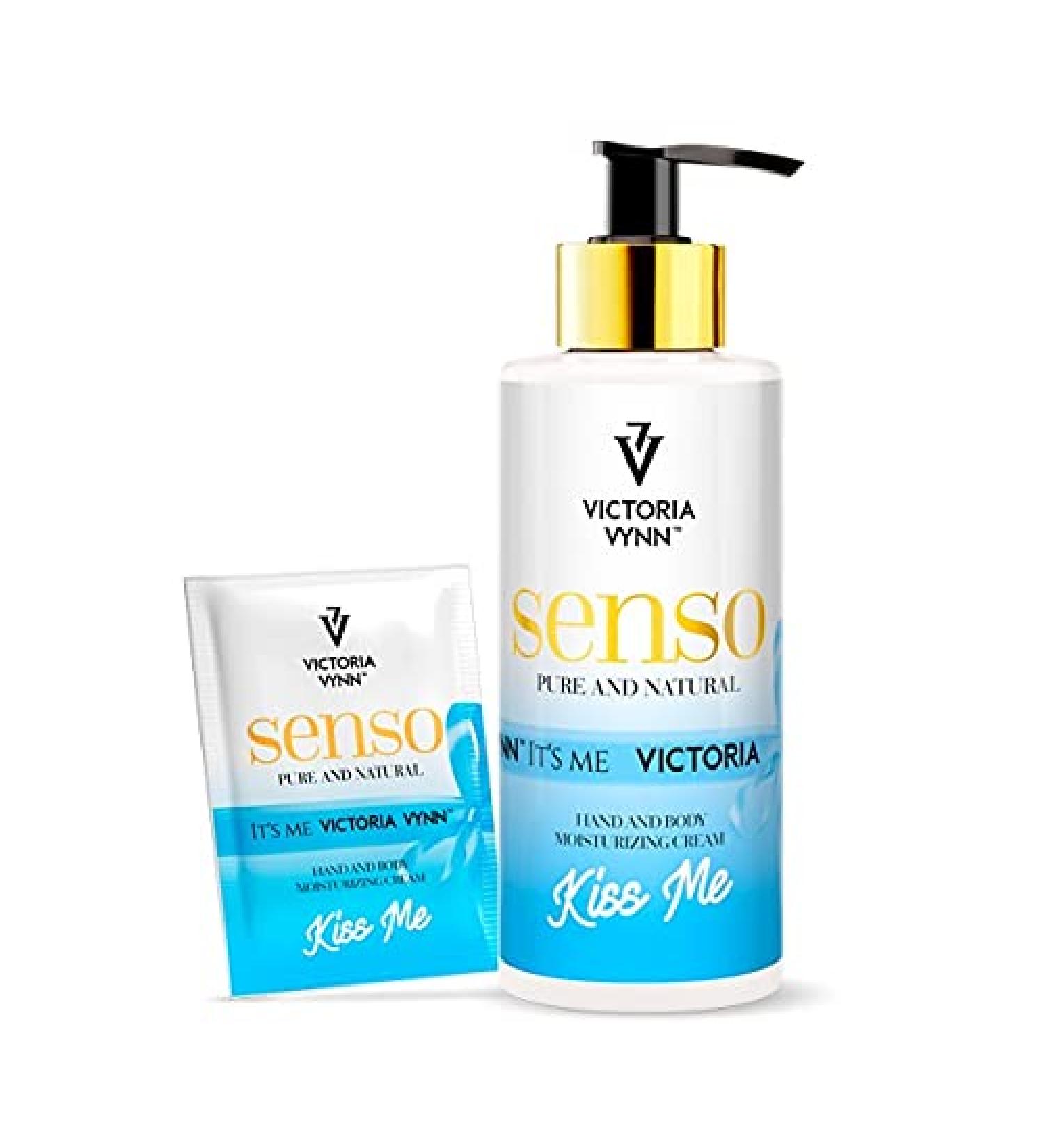 Victoria Vynn Senseo Pure & Natural Moisturizing Cream - Kiss Me Blue | Premium Hand & Body Hydration - International Shipping Available - Buy Online on GoSupps.com