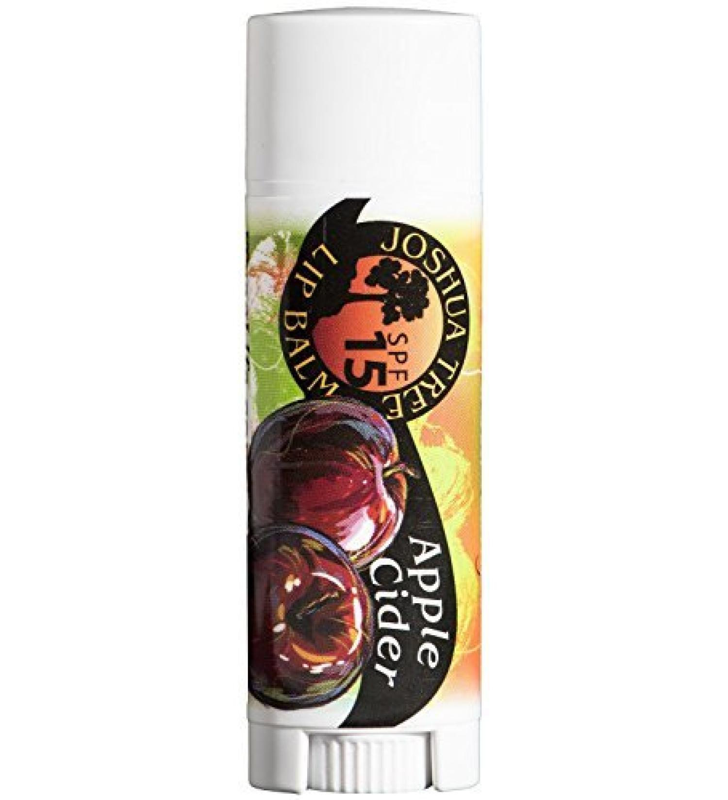 Joshua Tree Apple Cider Organic SPF 15 Lip Balm