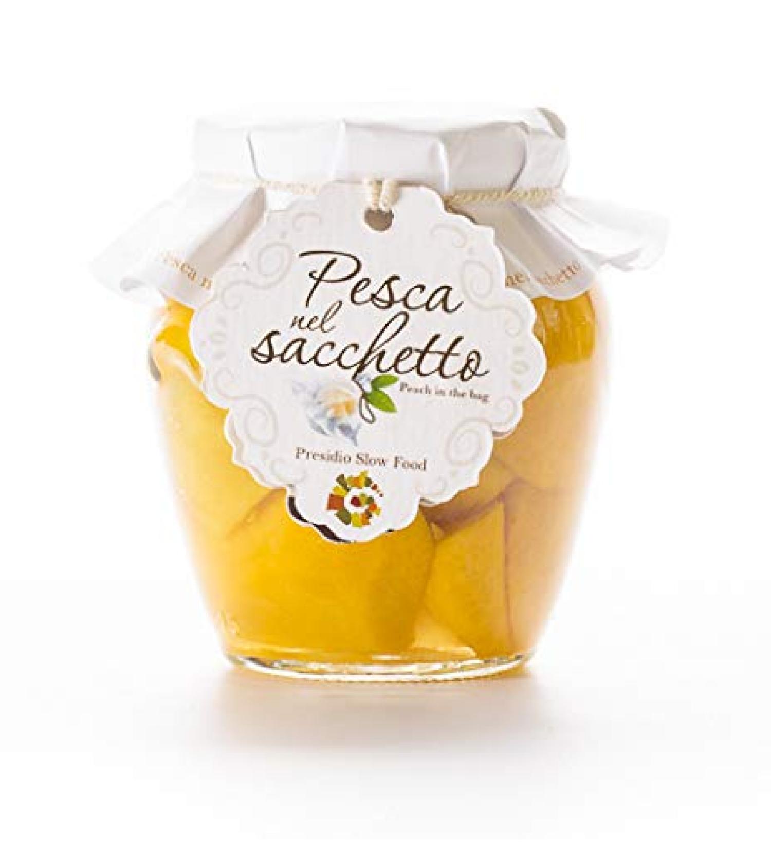 Samperi Organic Peaches in Syrup - 300g x 2 (Pack of 2) - The Peach in The Bag Slow Food Presidium Made in Italy Perfect for Peach Melba 300 g x 2 (Pack of 2) - Buy Online on GoSupps.com