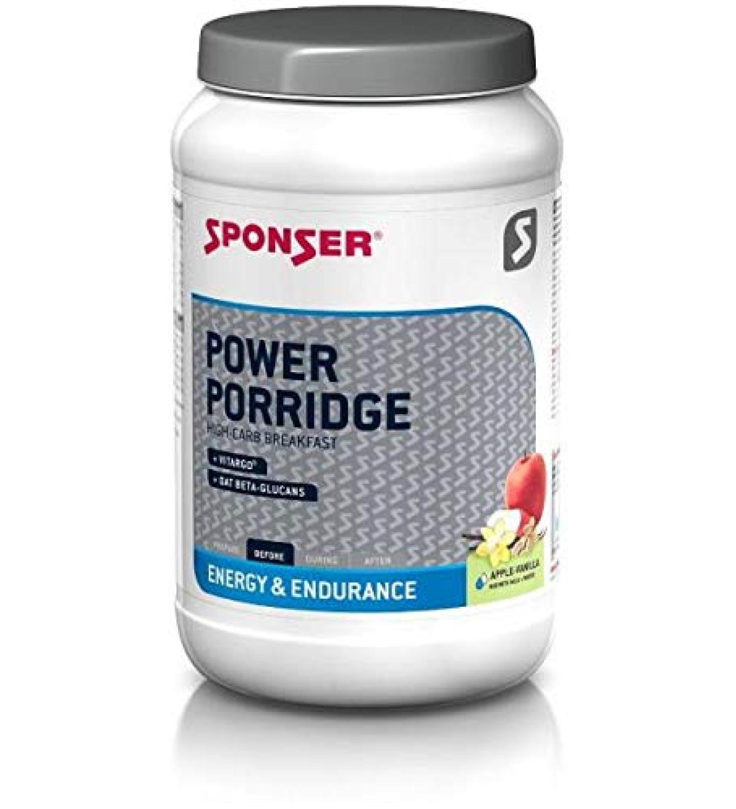 Sponser Power Porridge 840 g can apple-vanilla