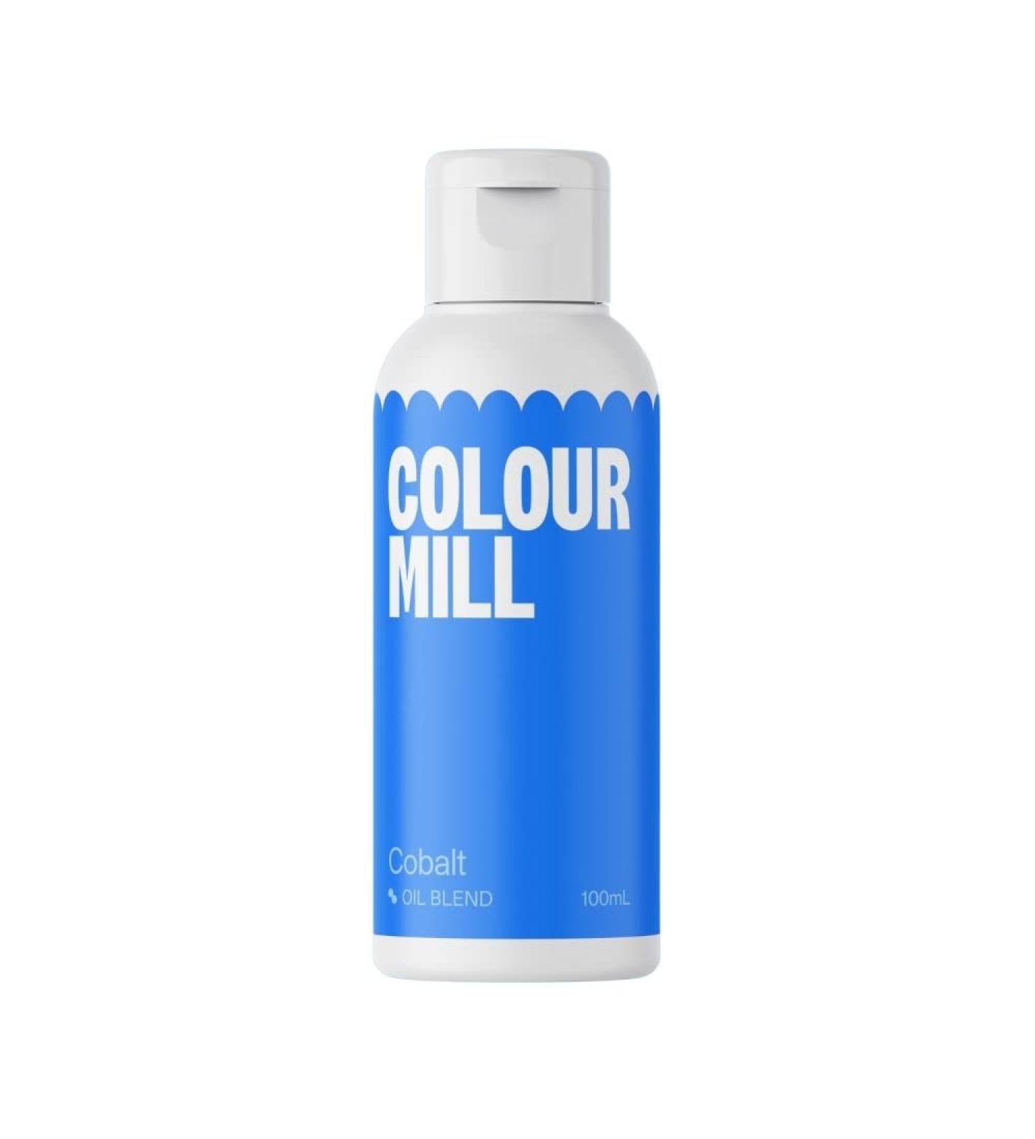 Colour Mill Food Colouring - Cobalt Blue Food Colouring 100ml - Perfect for Cake Baking - Premium Oil Based Edible Food Colouring Liquid - Vegan Food Colouring - Gluten Free - Buy Online on GoSupps.com