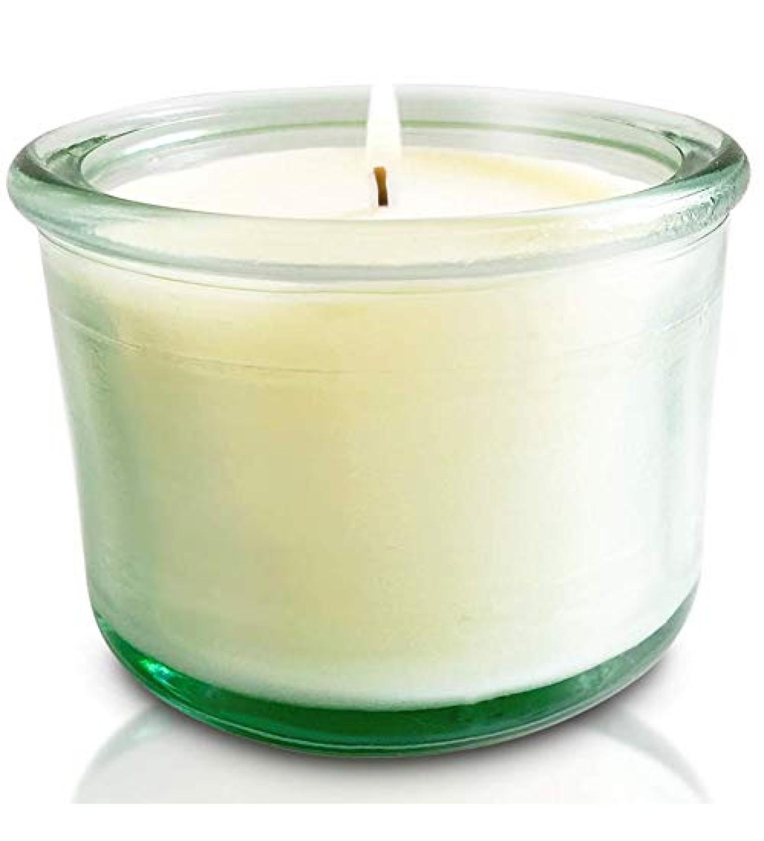 Euphoric Jasmine Rose Orange & Vanilla Aromatherapy Soy Candle | Therapeutic Essential Oils | 10 oz Recycled Glass Votive | Handmade in USA by Stillwater Bath and Body - Buy Online on GoSupps.com