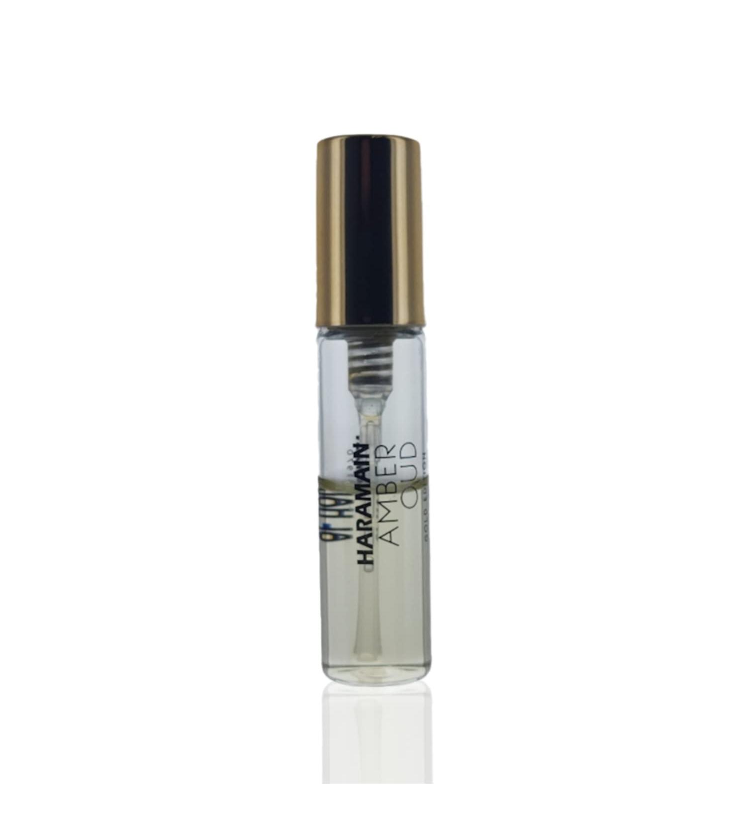 Al Haramain Amber Oud Gold Edition Eau De Parfum Mini Spray 0.8ml/0.02oz GOLD EDITION 0.02 Fl Oz (Pack of 1) - Buy Online on GoSupps.com