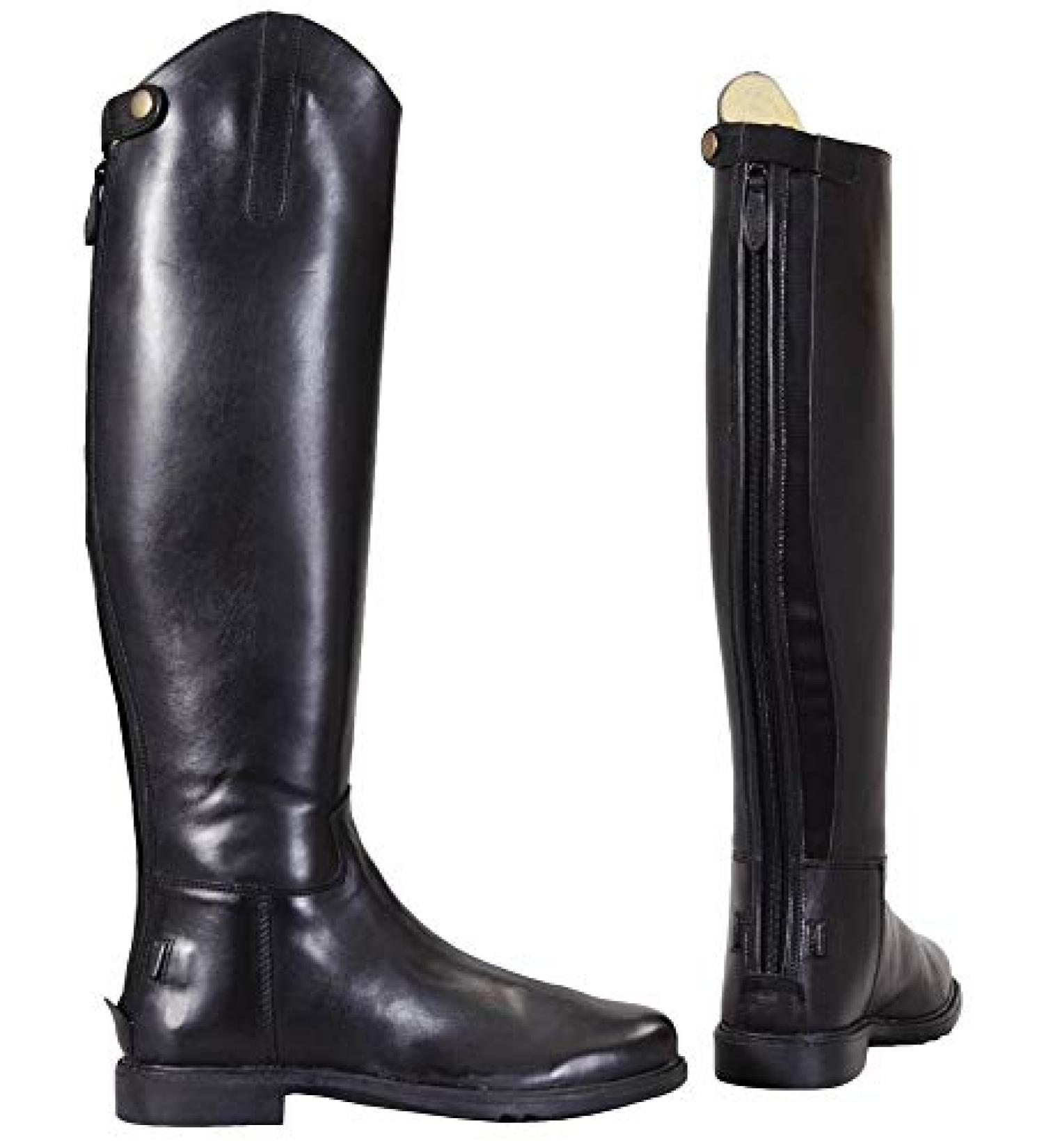 TuffRider Men's Baroque Dress Boots - Black, Size 10.5 Wide - Buy Online on GoSupps.com