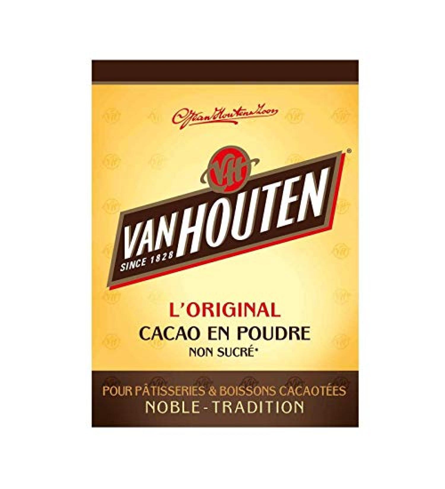 VAN HOUTEN - Cocoa Tin 225G - Three Items