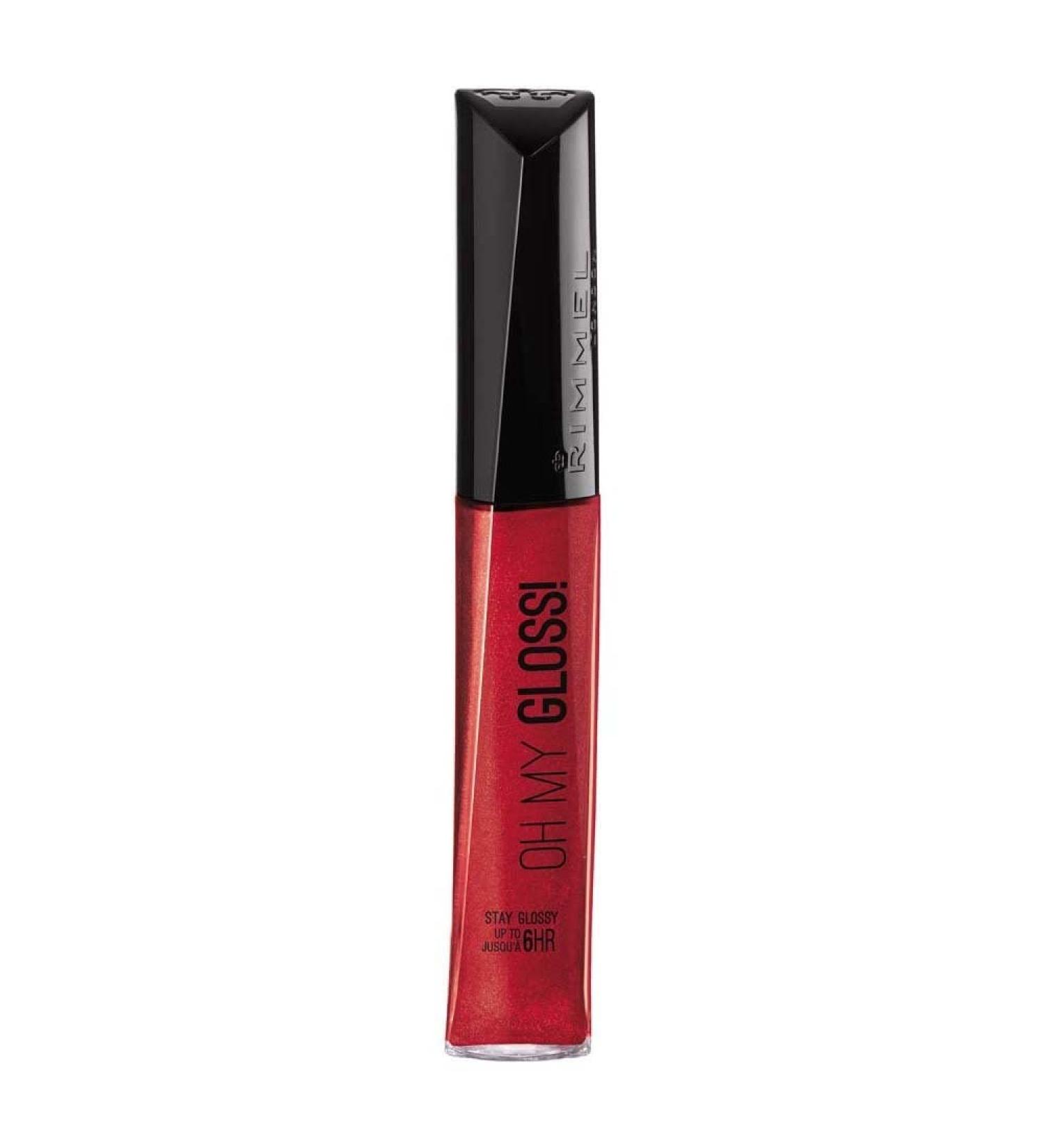 Rimmel London Oh My Gloss! Lip Gloss 52 Rebel Red 6.5 ml 520 Rebel Red 1 count (Pack of 1) - Buy Online on GoSupps.com