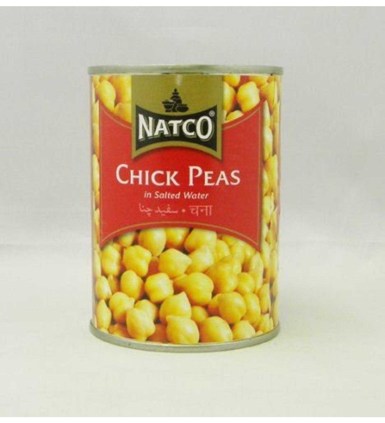 Natco Chick Peas in Salted Water Pack of 2