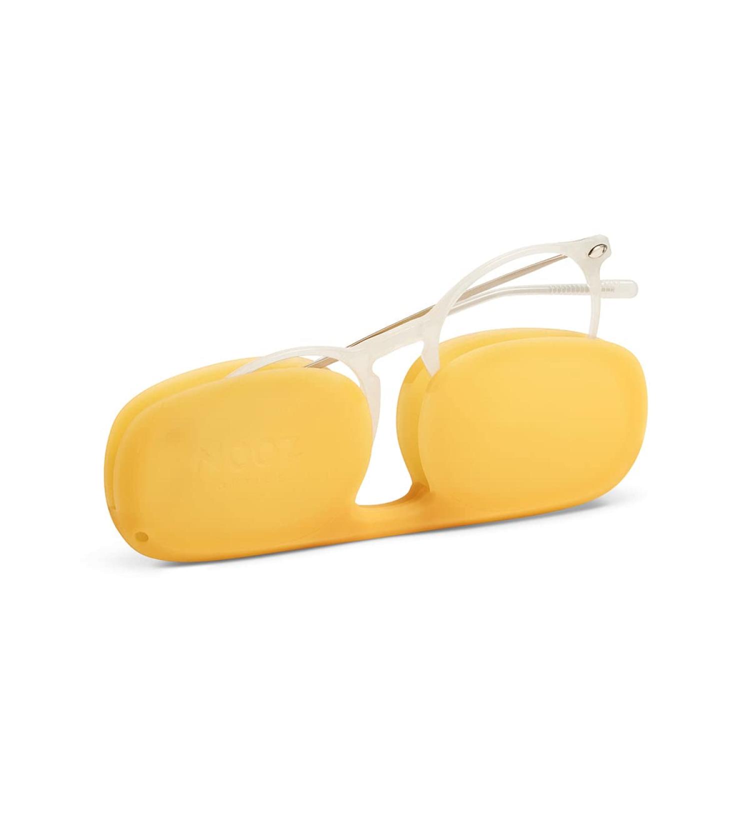 Nooz Unisex Cruz Reading Glasses - Cream One Size | Stylish & Comfortable Eyewear for All | International Shipping Available - Buy Online on GoSupps.com