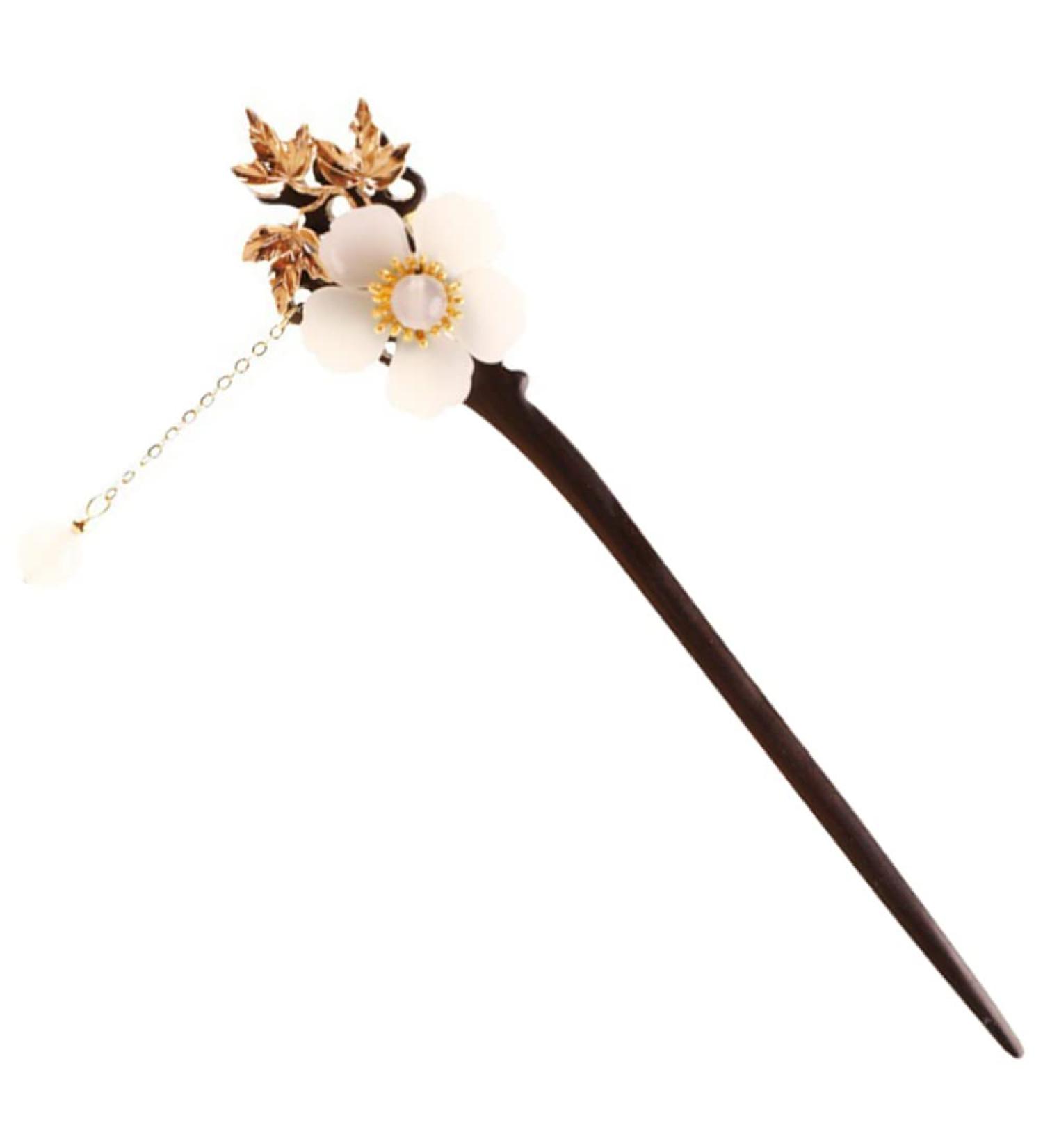 LALAFINA Antique Hair Clasp Hair Clasp Hair Styling Accessories Hairpins Hair for Women Bride Hair Clip Bridal Hair Clip Japanese Hairpin Floral Modeling Miss Glass Tassel Hair - Buy Online on GoSupps.com