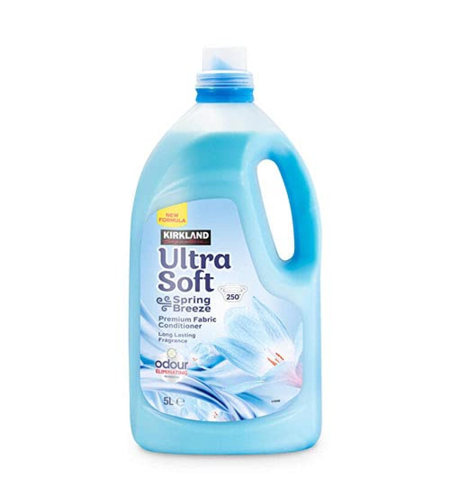 Kirkland Signature Ultra Soft Spring Breeze Fabric Conditioner 5 Litres (250 Wash)