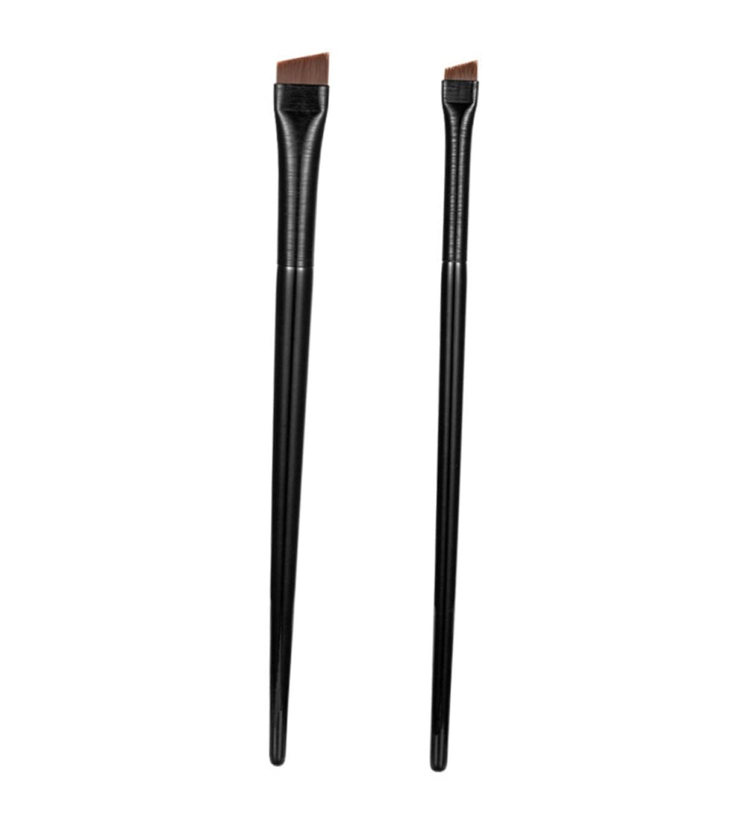 FOMIYES 3 sets Thin Fine Makeup Ultra Angled Eyebrow Slanted Eyeliner 14X1.5CM Black - Buy Online on GoSupps.com