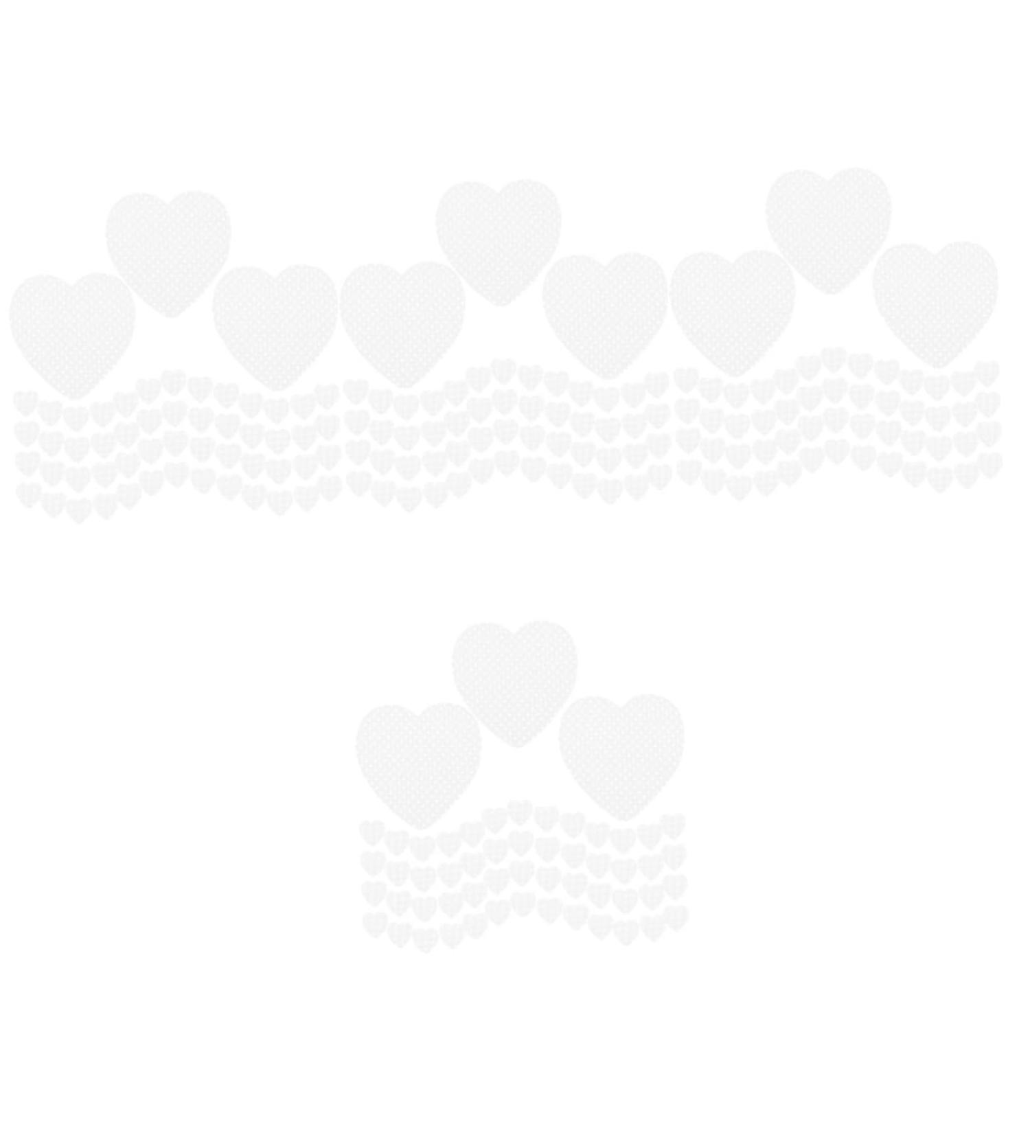 POPETPOP 800 Sheets Eyelash Cleaning Pads Cotton Nail Wipes Nail Remover Pads Lash Extension Supplies Makeup Wipes Nail Polish Wipes Lint Nail White Polishing Pad Heart-Shaped Travel - Buy Online on GoSupps.com