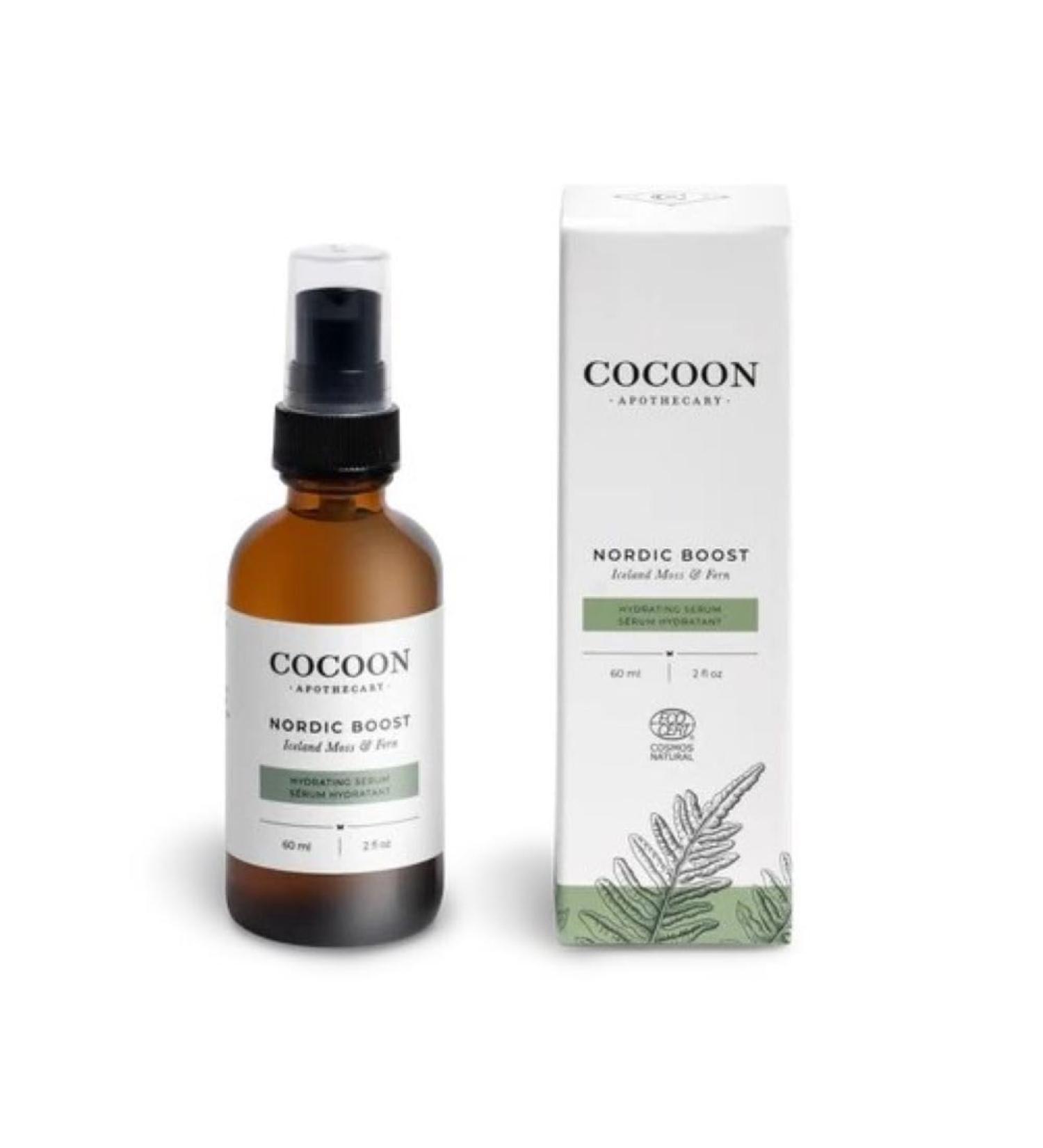 Nordic Boost Hydrating Serum - Reduce Wrinkles with Hyaluronic Acid & Aloe Vera | Ecocert Cosmos Natural 2 fl oz - Buy Online on GoSupps.com