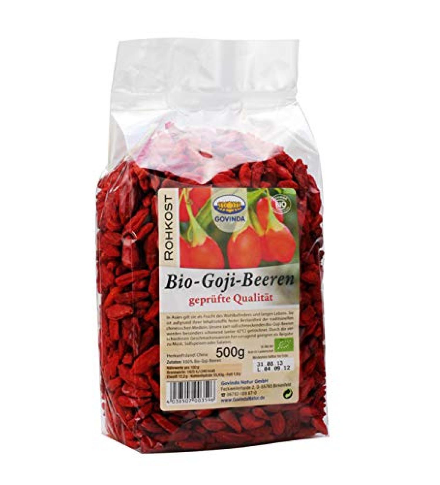 Organic Goji Berries - 500g