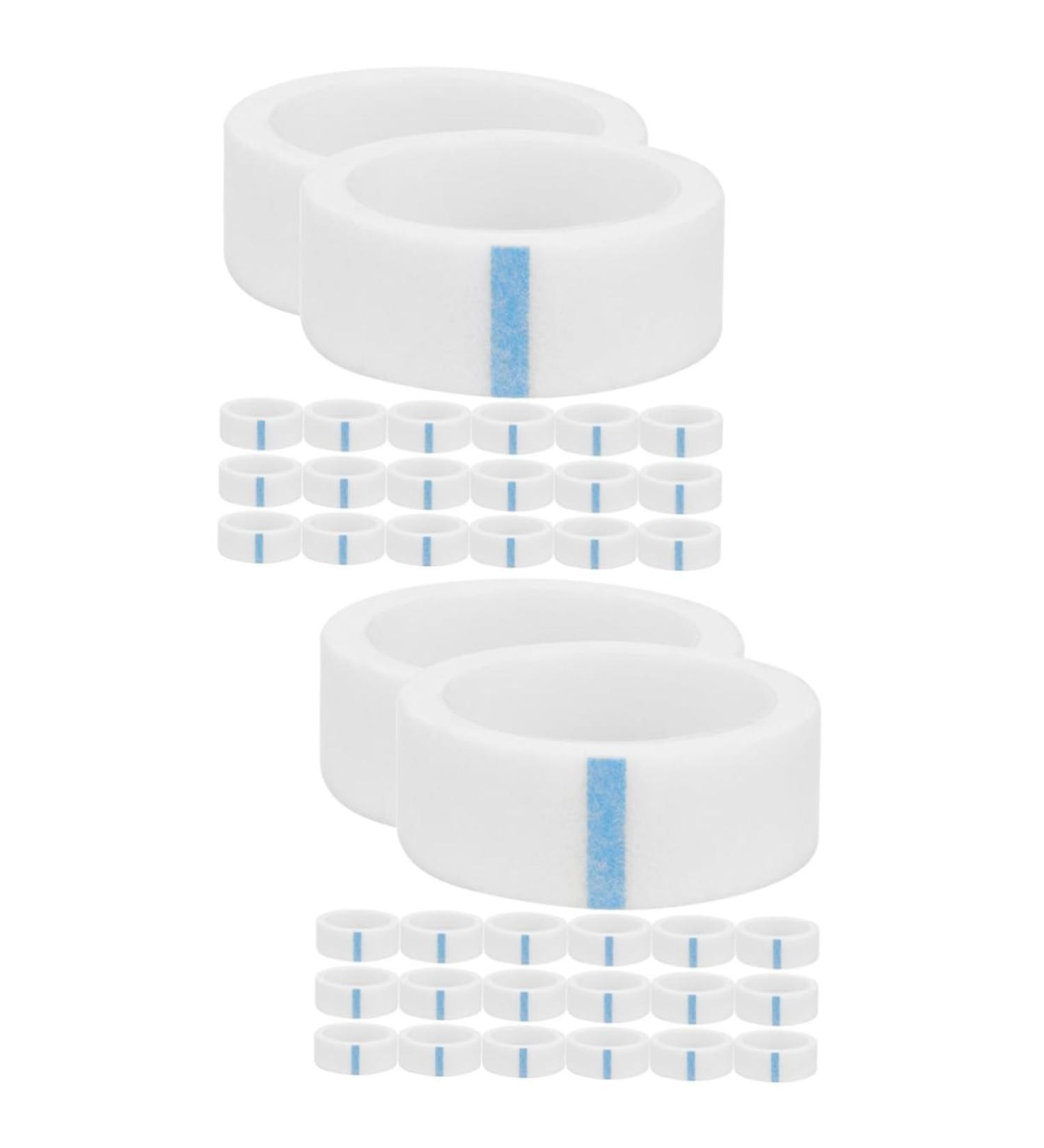 MAGICLULU 40 Rolls Non-woven Fabric Garment Tape Skin Tape White Out Tape Eyelash Tape for Lash Extensions Breathable Fabric Tape Makeup Stuff Lash Extensions Supplies Extend Eyes - Buy Online on GoSupps.com