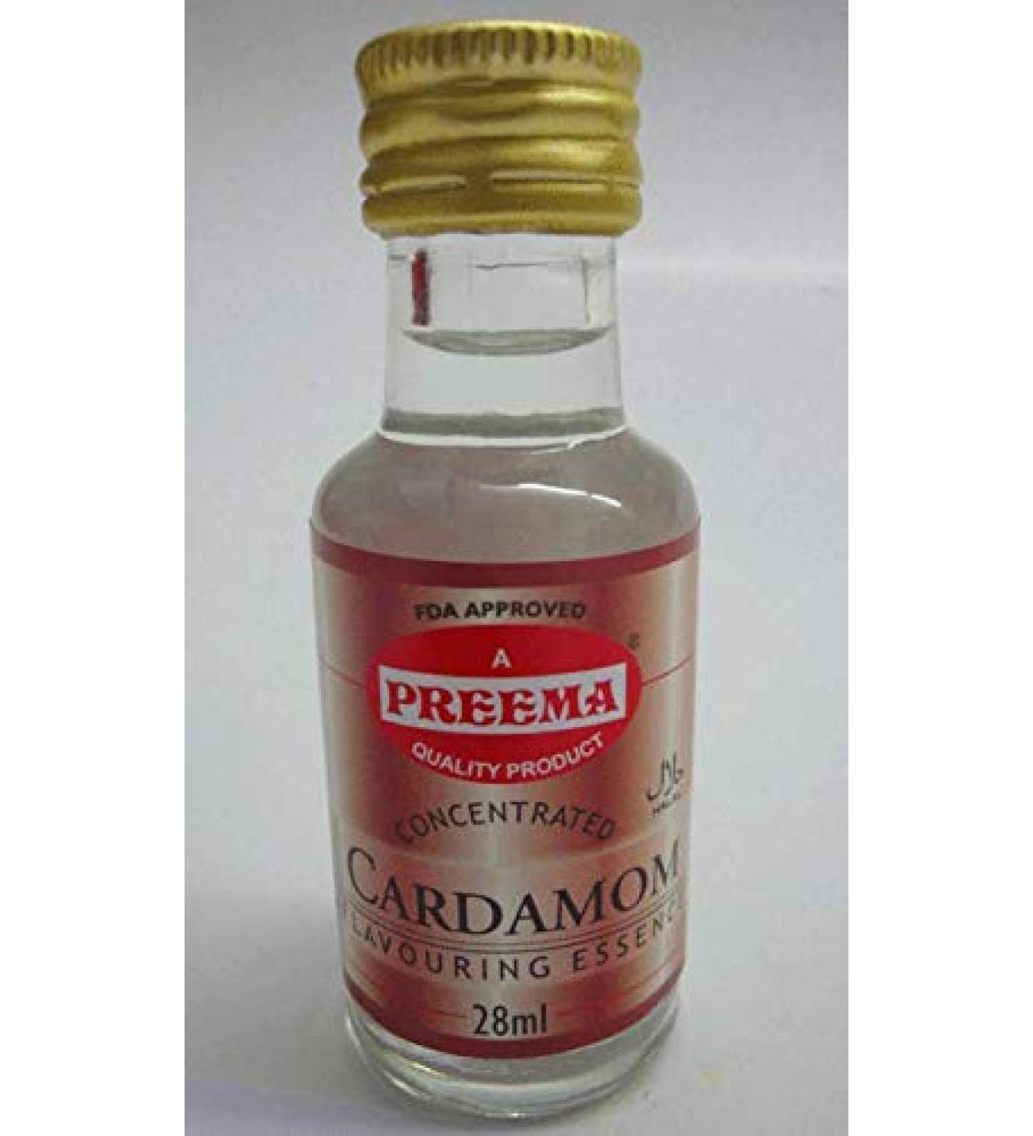 Food Flavouring Cardamon Essence Preema 28 ml Bottle