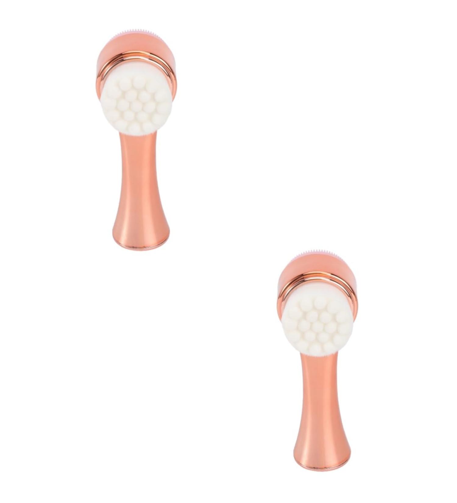 Face Massager Brush - Exfoliating Facial Scrubber Tool for Soft Skin Care & Massage | International Shipping - Buy Online on GoSupps.com